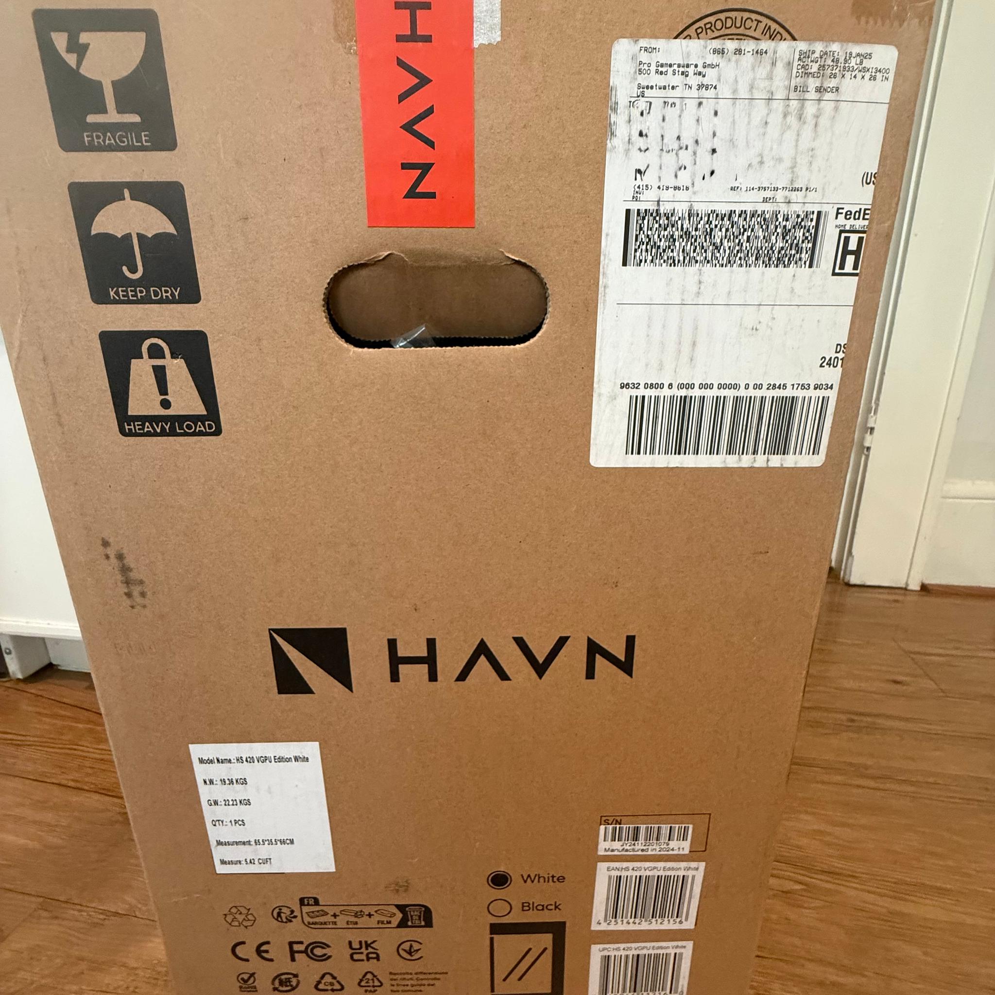 HS 420 VGPU [White] (Case Only)