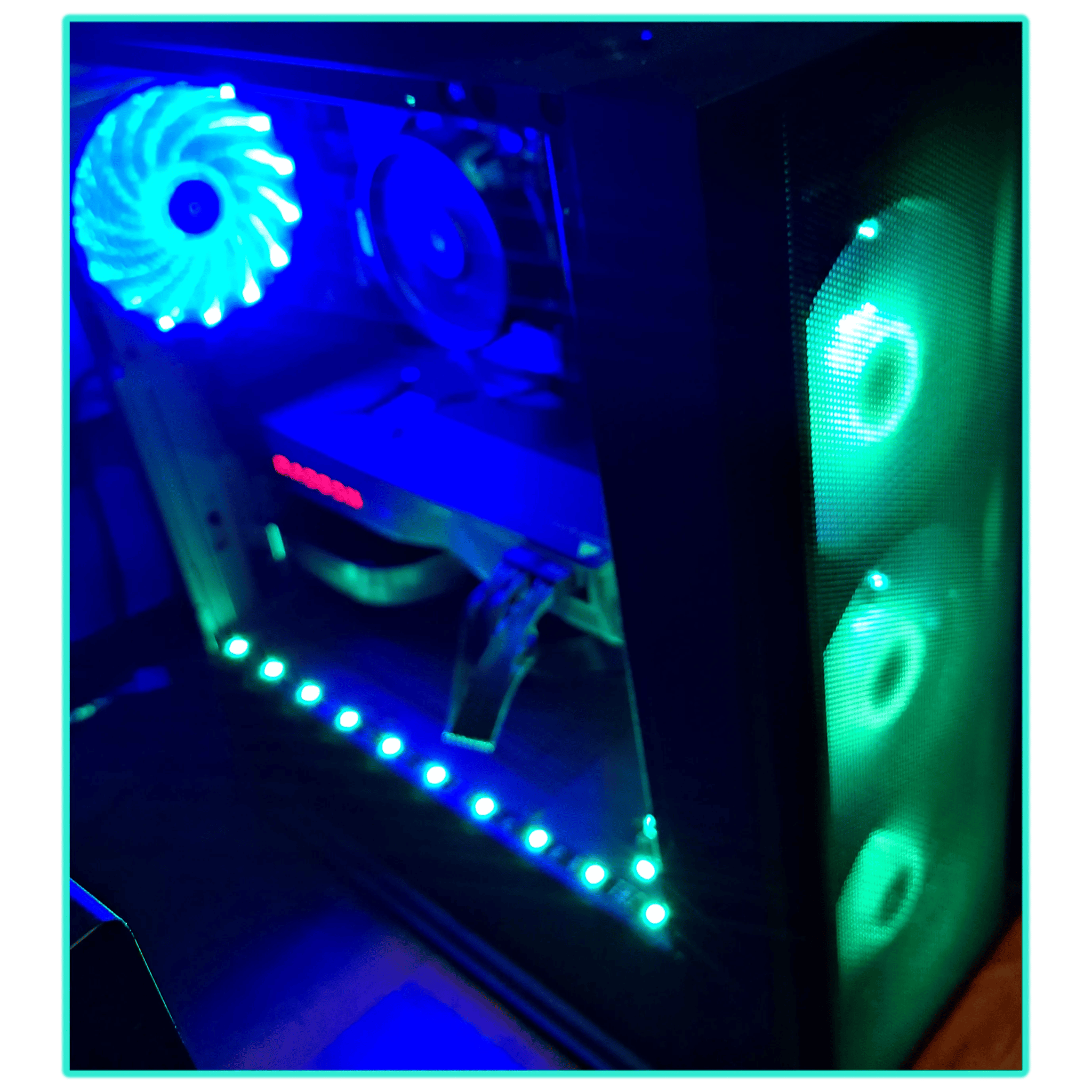Custom Mid-ATX Gaming PC: Ryzen 5 5600x, RX 5700XT, 32GB DDR4, 1TB NVME, 1TB 2.5" SSD