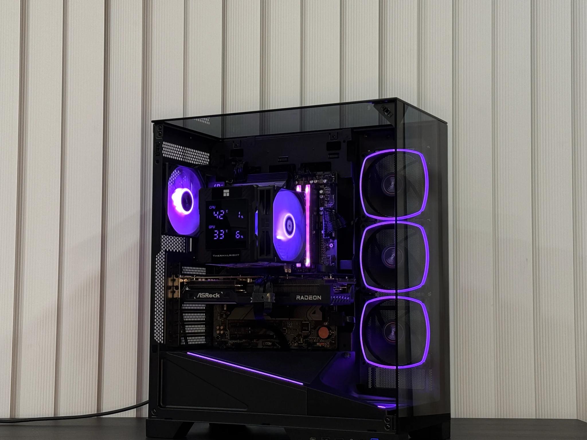 Gaming PC - RX 9070 | Ryzen 7 - 7700x | 32 GB DDR5 | 2 TB SSD | 750w Gold PSU