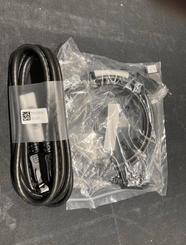 2X Display Port Cable 6ft