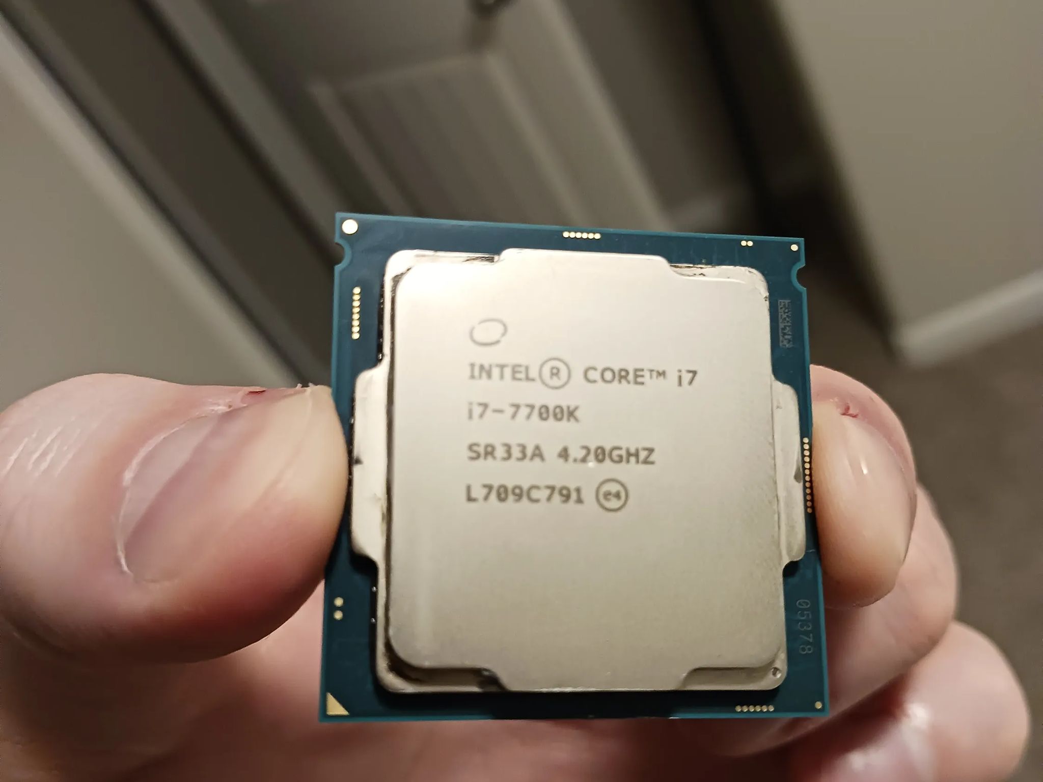 Intel Core i7-7700k with Asus Z270i mITX mobo