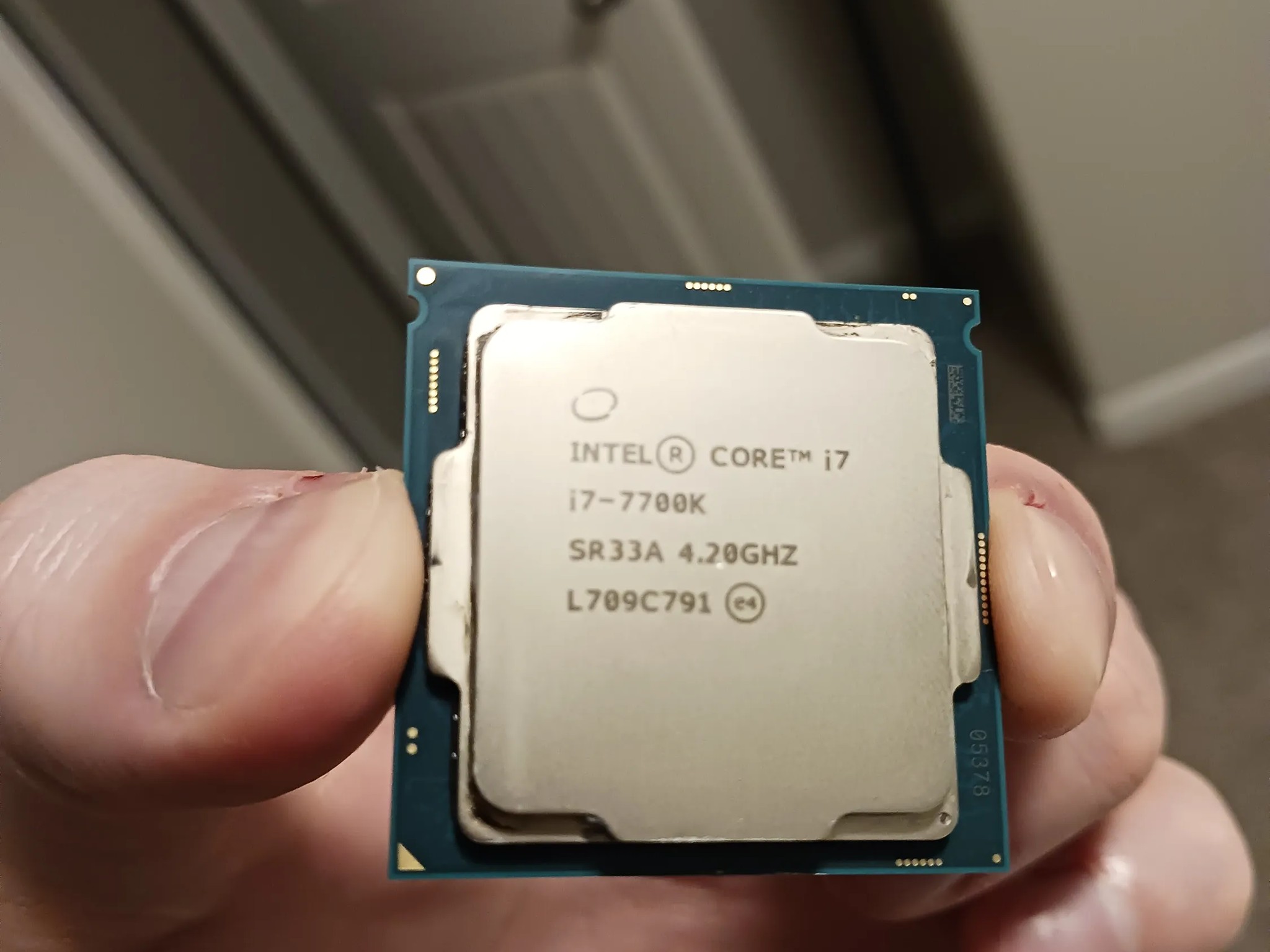 Intel Core i7-7700k with Asus Z270i mITX mobo