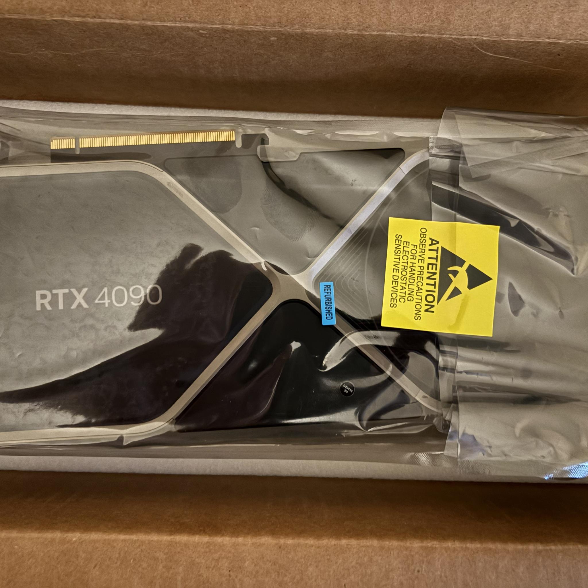 NVIDA RTX 4090 SEALED Refurbished