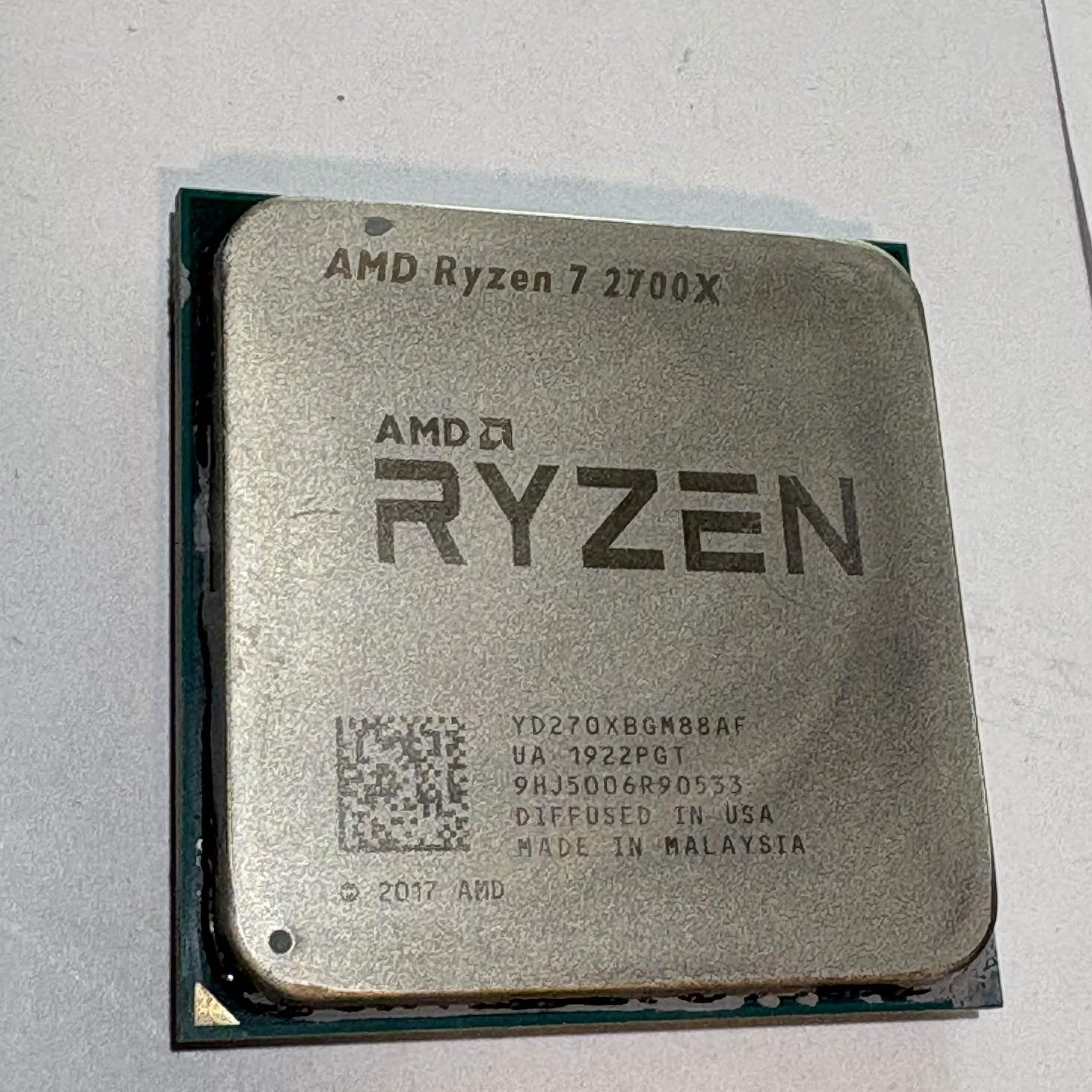 AMD Ryzen 7 2700X