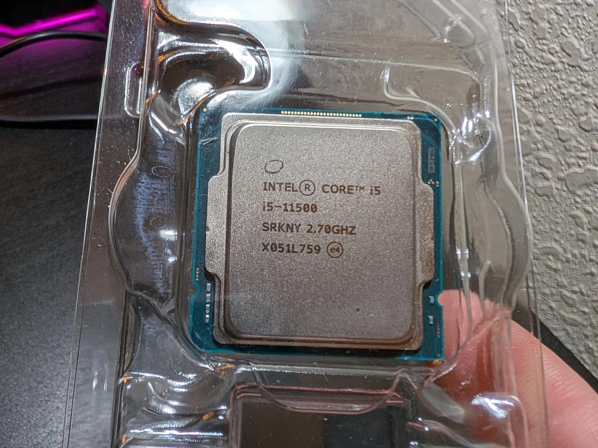 Intel i5-11500 CPU