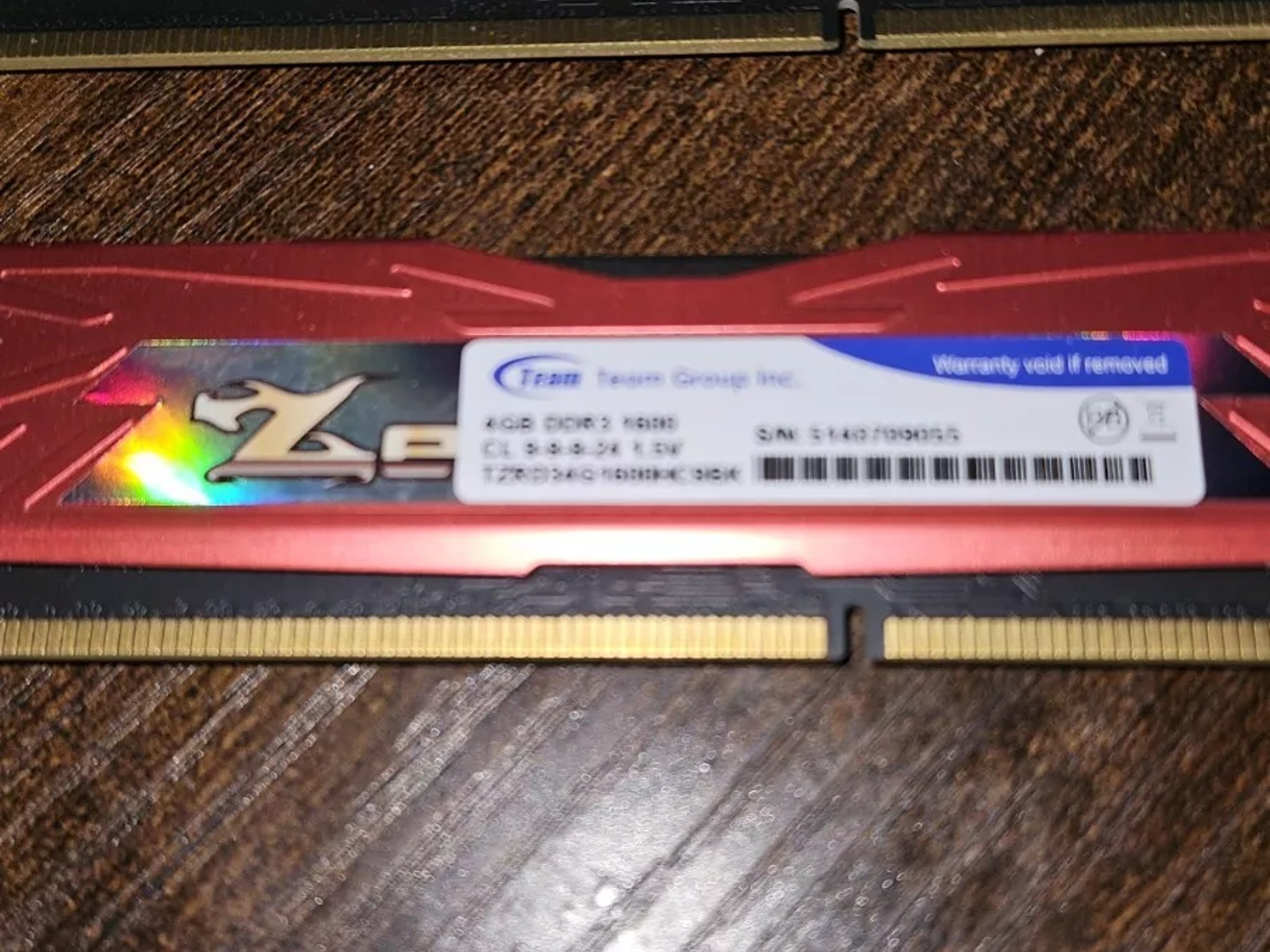 Team Group Zeus DDR3 1600 CL9 Memory 8GB (2x4GB)