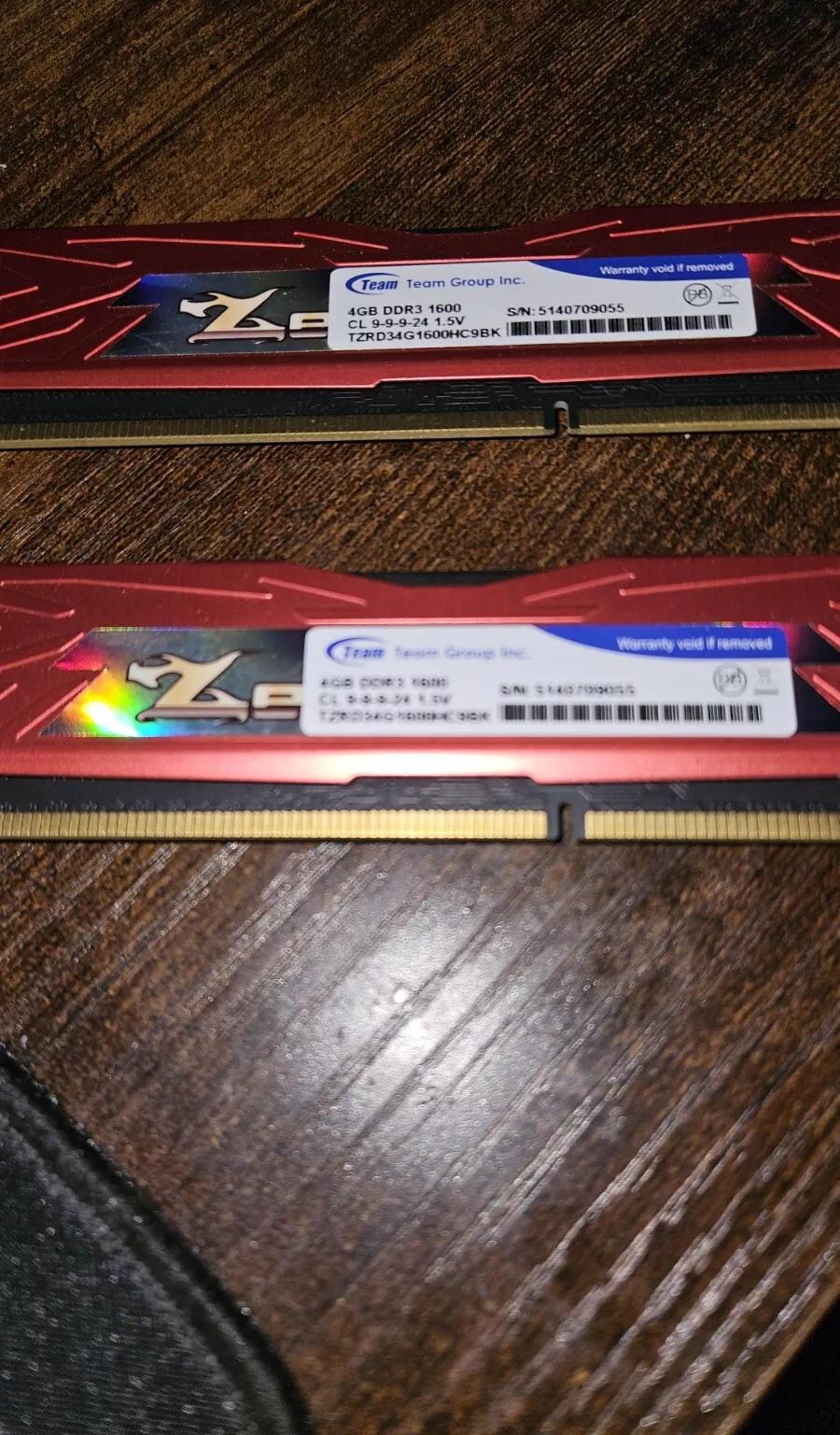 Team Group Zeus DDR3 1600 CL9 Memory 8GB (2x4GB)