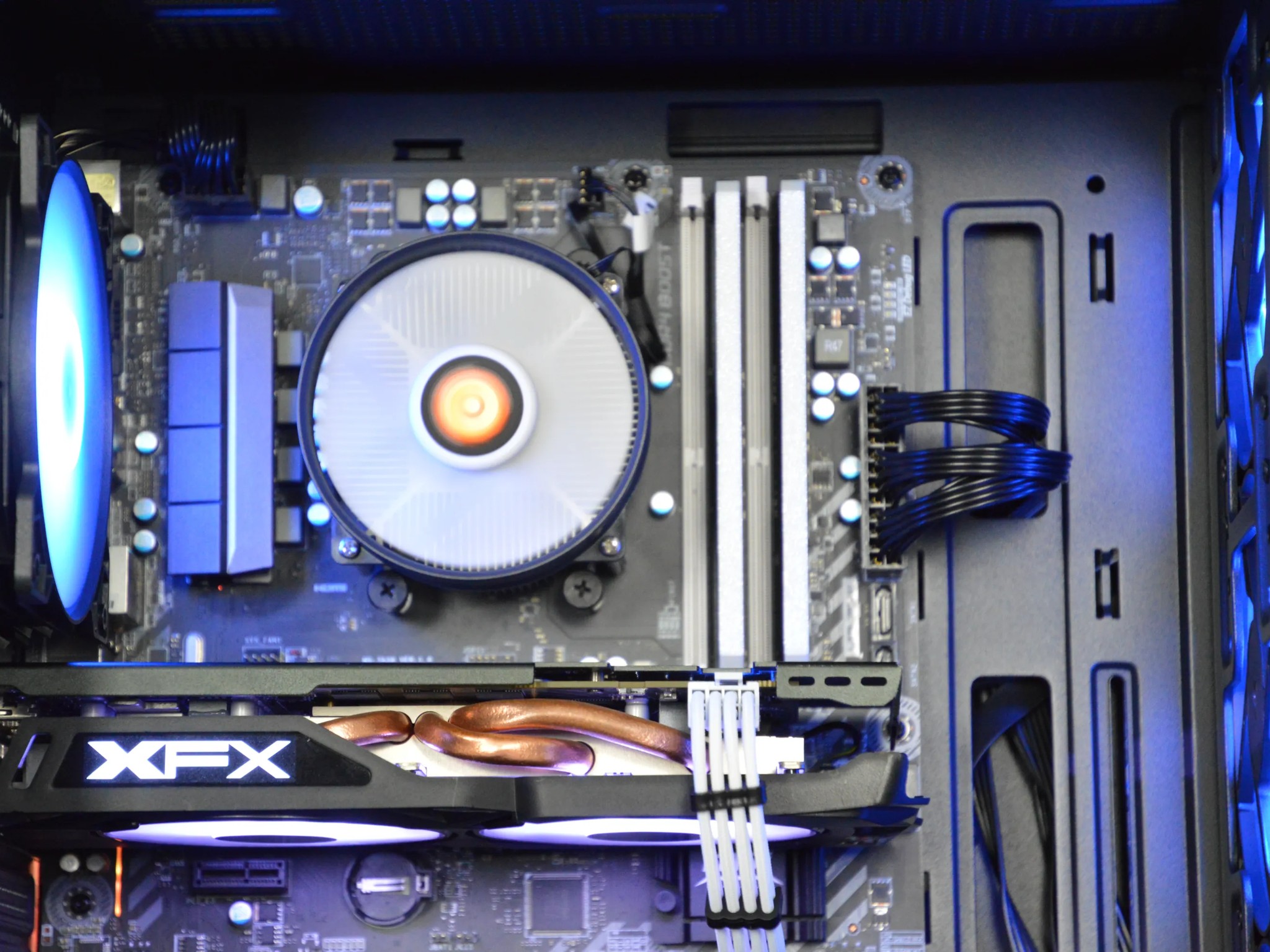 🏙️ BUDGET GAMING PC🏙️| RX 480 8GB | RYZEN 5 1500X | 16GB DDR4 RAM | 512GB NVME SSD | Blue Skies |