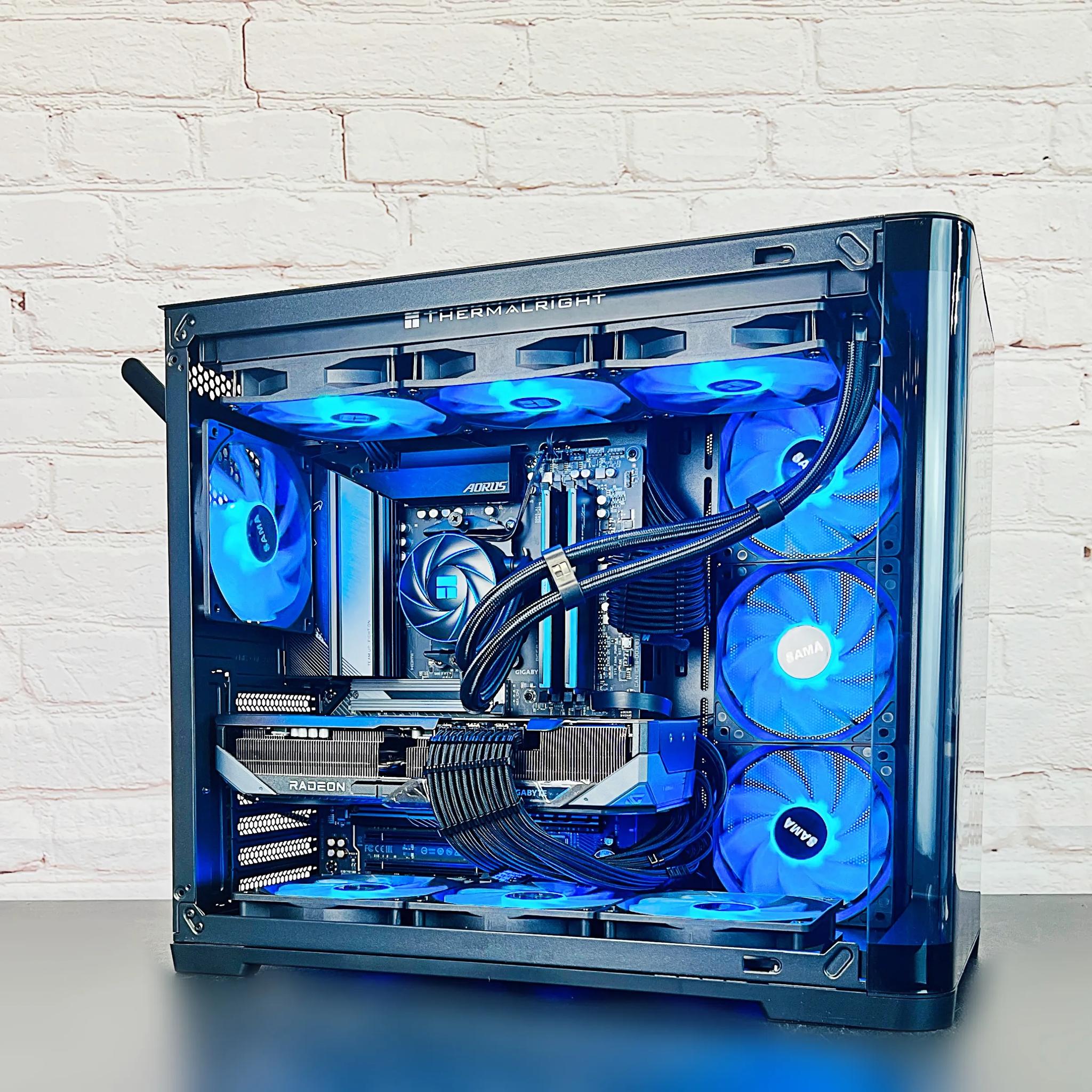 RX 9070 XT Ryzen 7800X3D 32GB DDR5 2TB M.2 Win 11 Pro Gaming PC