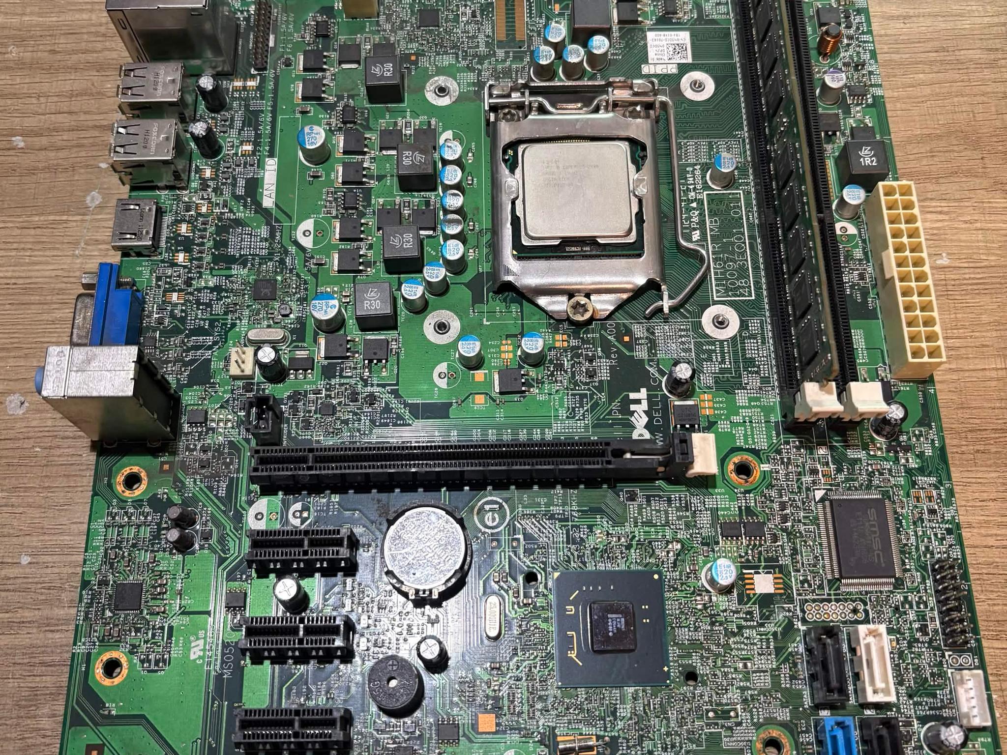 Dell Inspiron LGA1155 Motherboard + Intel Core i5-2400 CPU Combo | I/O Shield Included