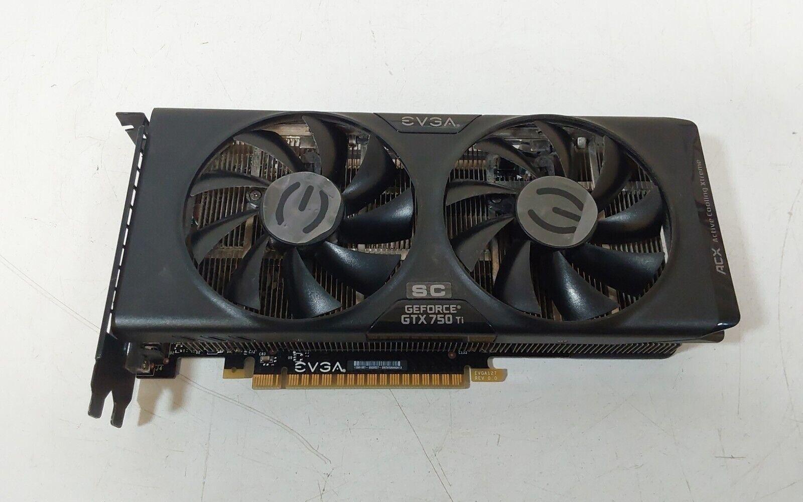 EVGA SC GeForce GTX 750TI GPU
