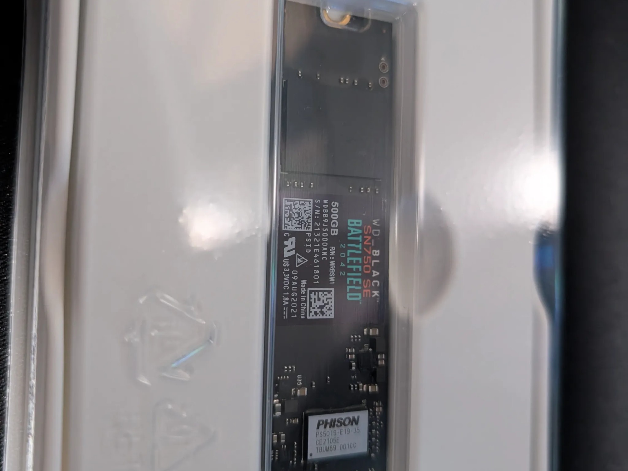 WD_BLACK 500GB SN750 NVMe Internal Gaming SSD