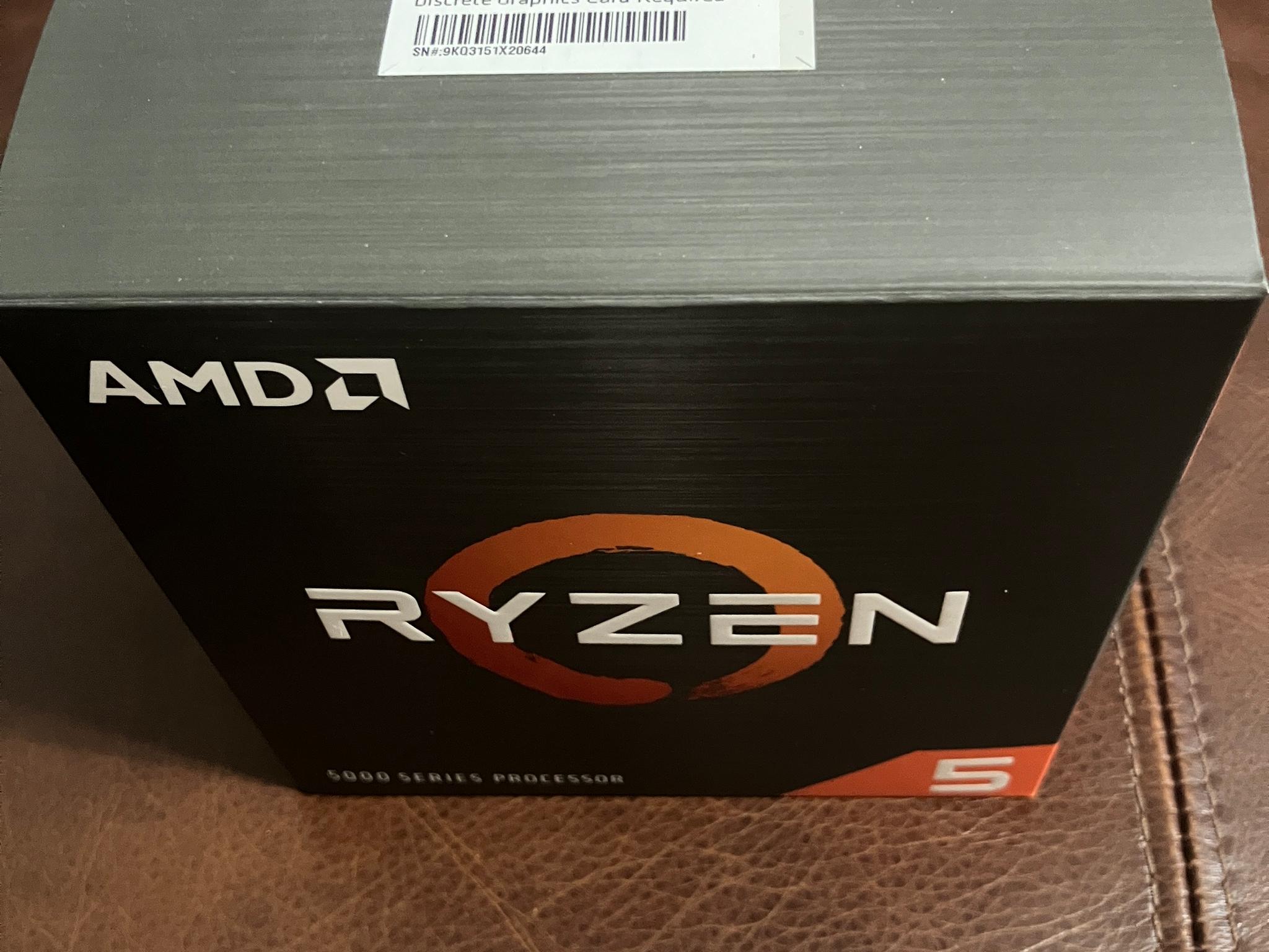 Ryzen 5 5600x w/Wraith Stealth cooler