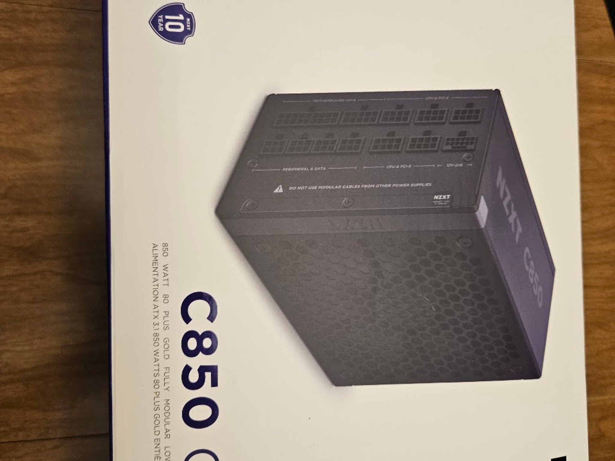 NZXT C850 (2022) Modular Power Supply