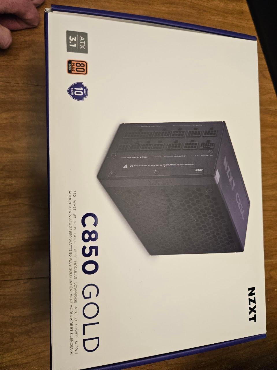 NZXT C850 (2022) Modular Power Supply