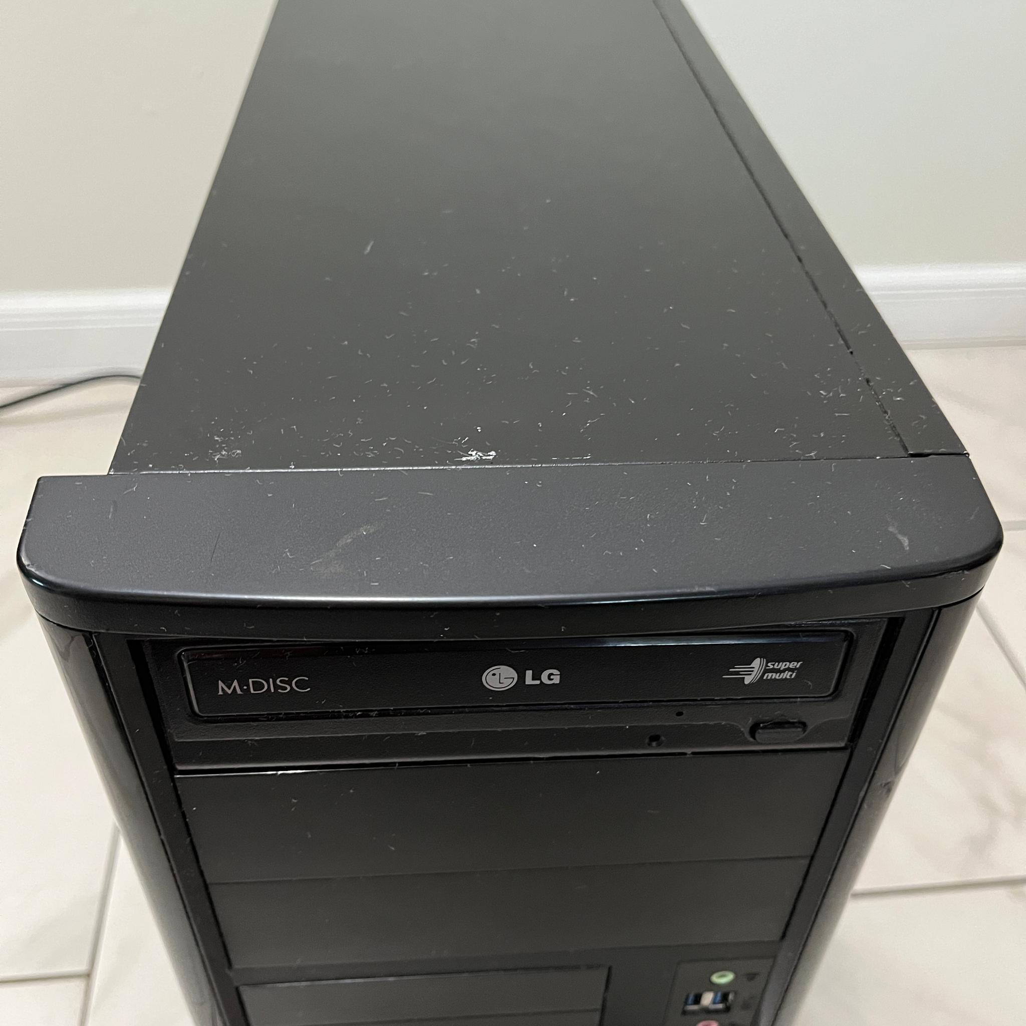 AMD RX 7800 XT 16GB, AMD Ryzen 5 7600x, 16GB RAM, 1TB SSD - High FPS Office Gaming PC w/ Wi-Fi & BT
