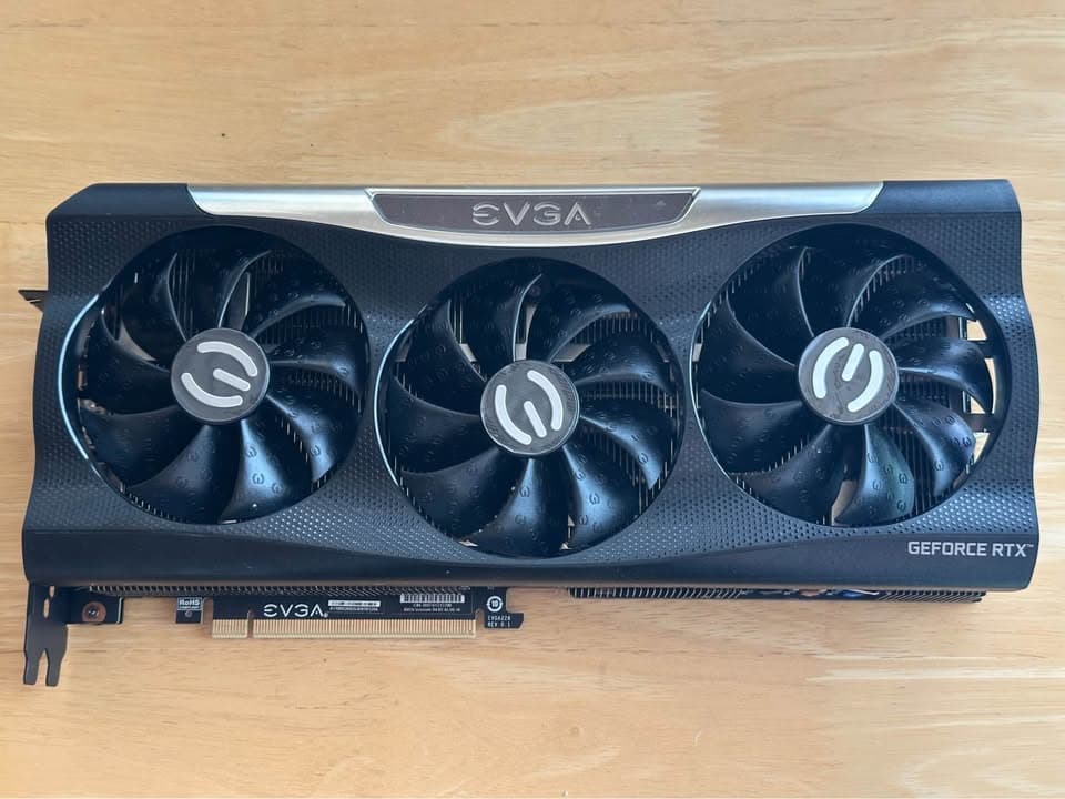 Like New EVGA RTX 3080 10 GB FTW3 with original box