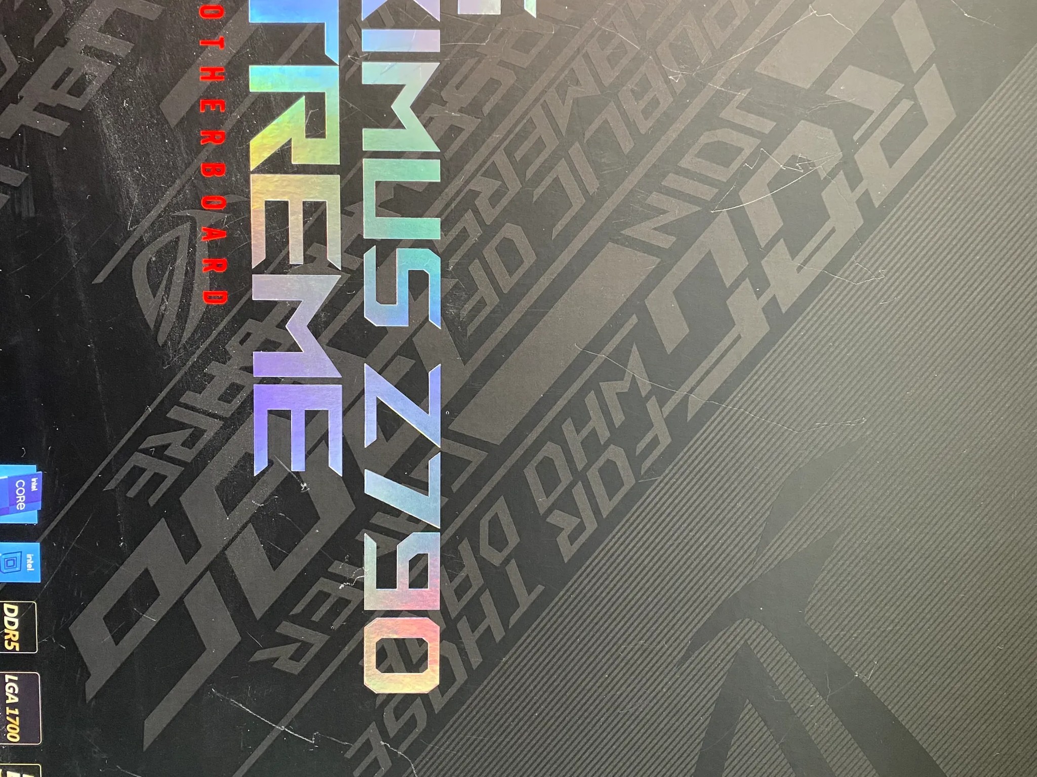 ROG Maximus Extreme Z790 Paired with Intel Core 19-13900KS