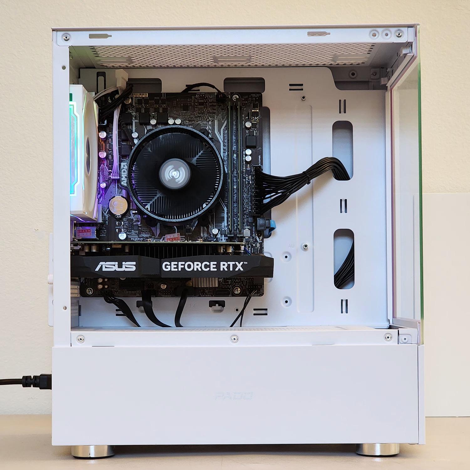 🧊 RTX 3050, Ryzen 3200G, 16GB DDR4, 512GB SSD, WIFI & BT, Starter RTX Gaming PC!