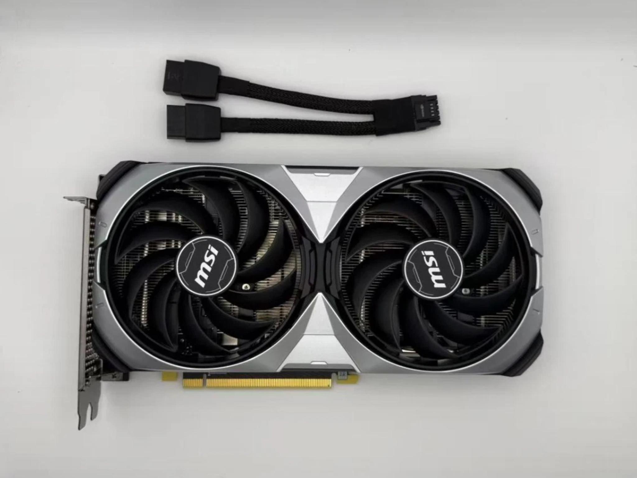 MSI GeForce RTX 4070 SUPER 12GB OC Ventus 2X GDDR6X PCI Express Graphics, GPU