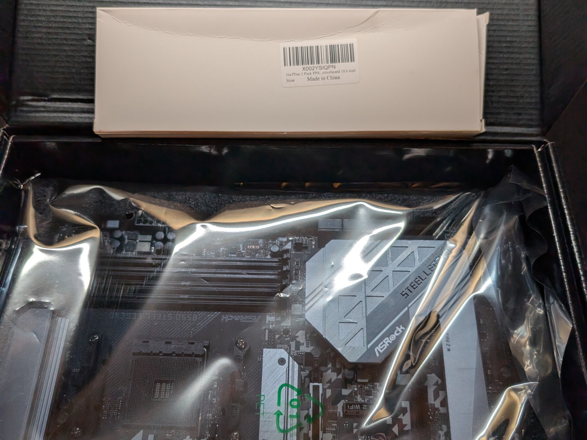 Asrock b550 Steel Legend am4 motherboard for sale