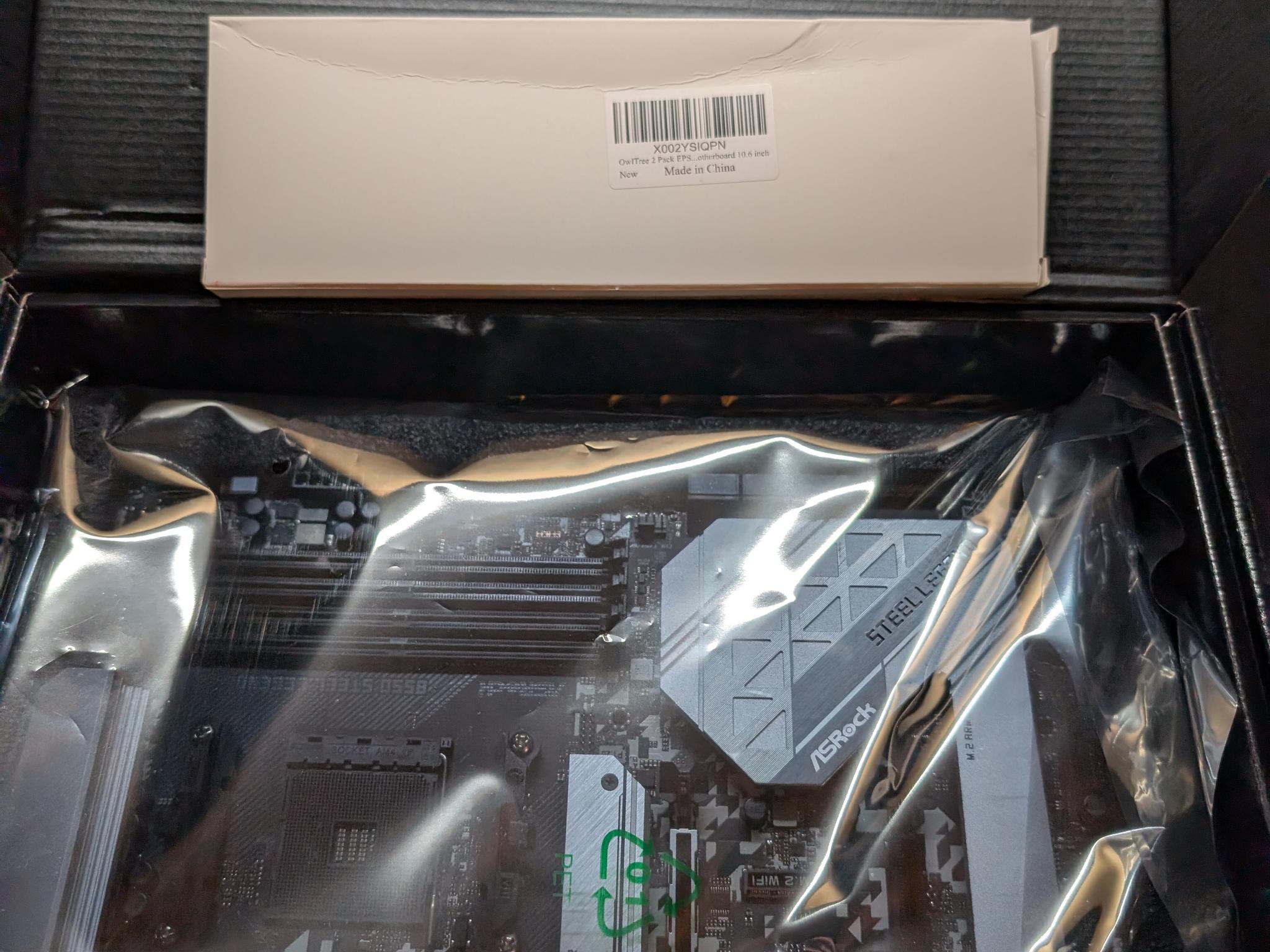 Asrock b550 Steel Legend am4 motherboard for sale