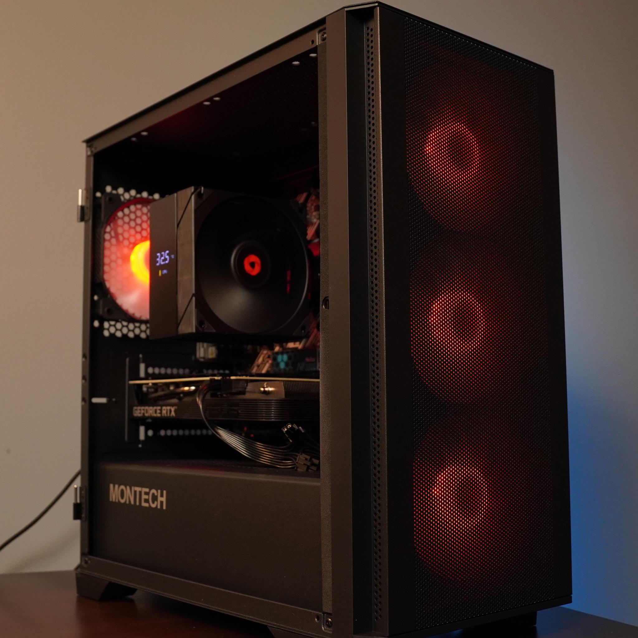 🖤 SHADOW 🖤 1440p/1080p GAMING MACHINE 💚RTX 3070 🧡 Ryzen 5 3600 | 16GB | WIFI | WIN 11