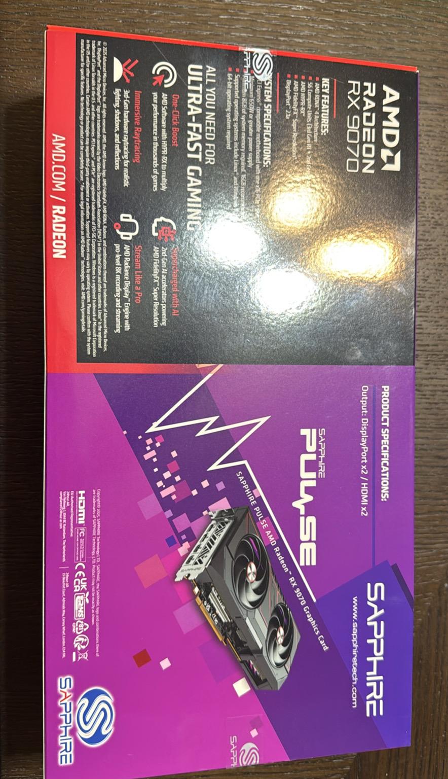 BNIB Sapphire Pulse 9070
