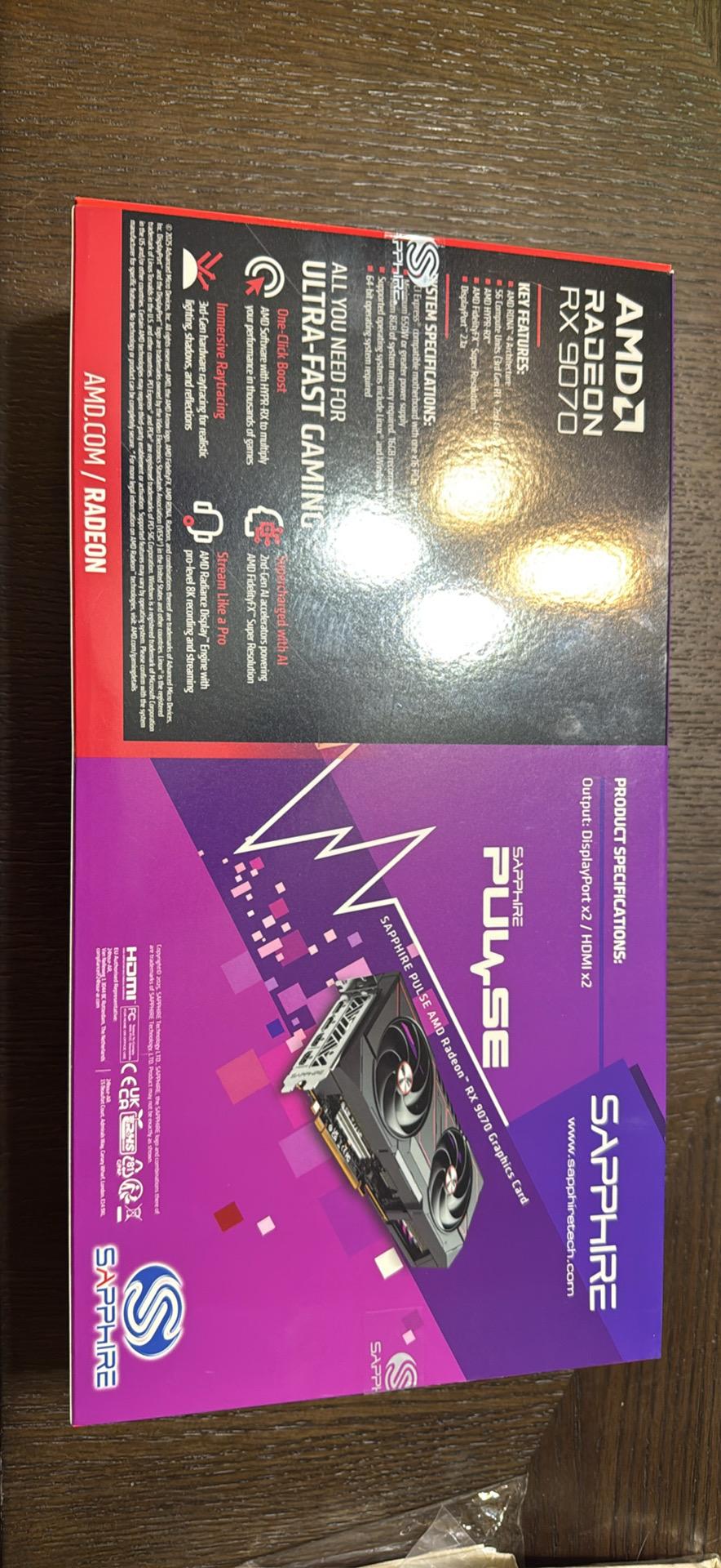 BNIB Sapphire Pulse 9070