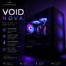 ⚫️"Void Nova"⚫️| 1080 Gaming | 6650 XT 8GB | Intel i3 13100F | 32GB Ram | 512GB NVMe SSD | WiFi