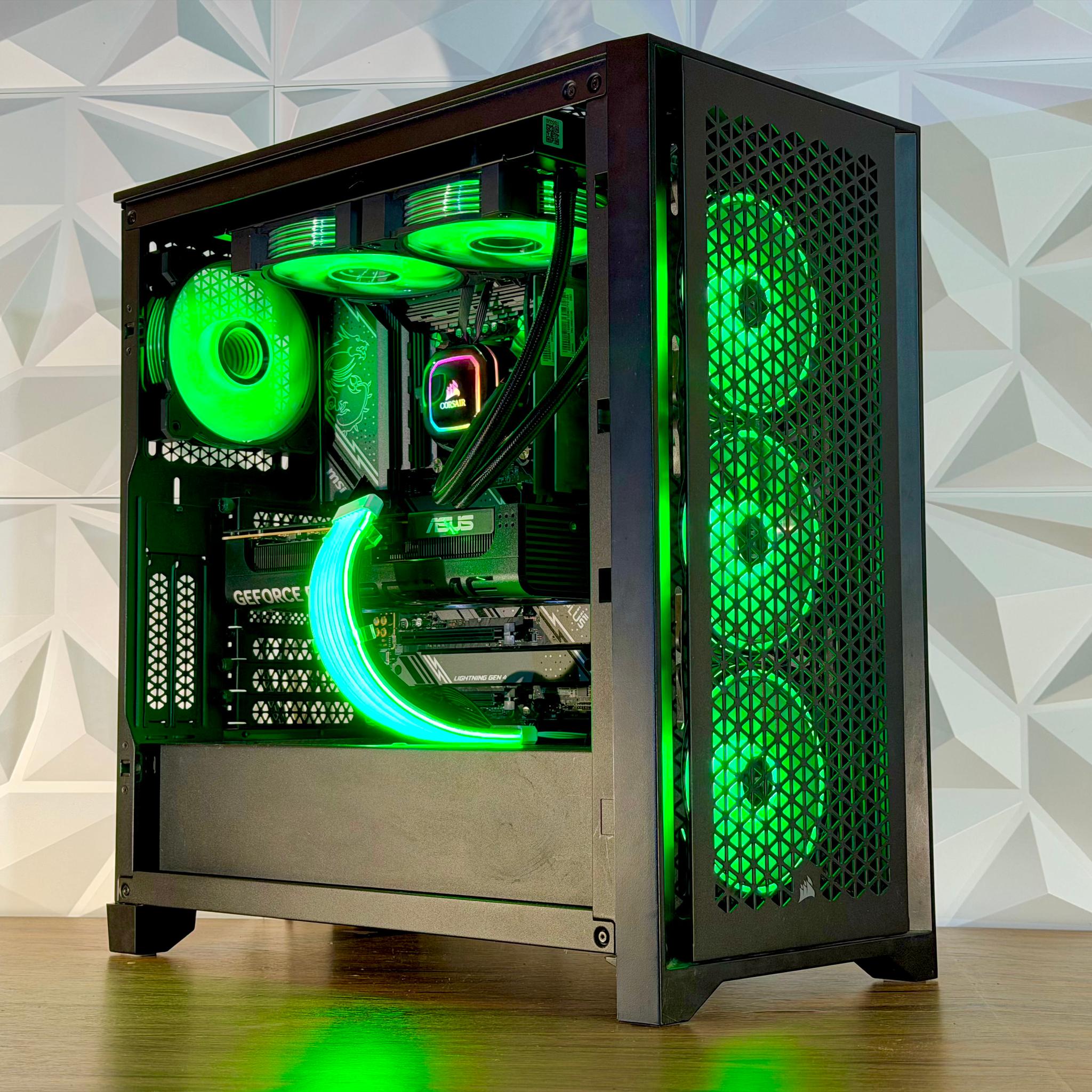 🔥 i9-12900 | RTX 5060 | 16GB DDR5 | 1TB SSD | Windows 11 Pro "CRIMSON CORE” Gaming PC 🔥