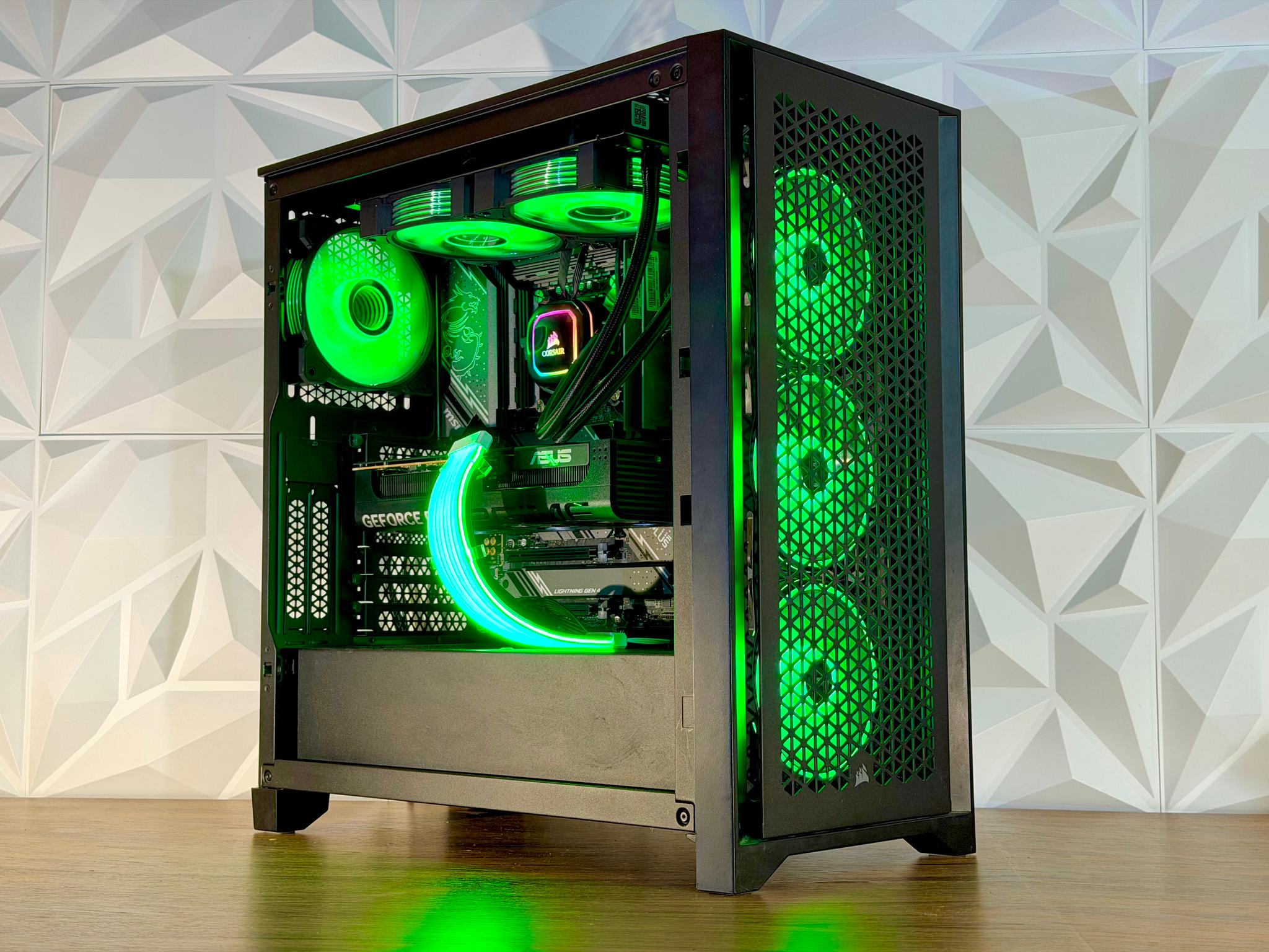 🔥 i9-12900 | RTX 5060 | 16GB DDR5 | 1TB SSD | Windows 11 Pro "CRIMSON CORE” Gaming PC 🔥