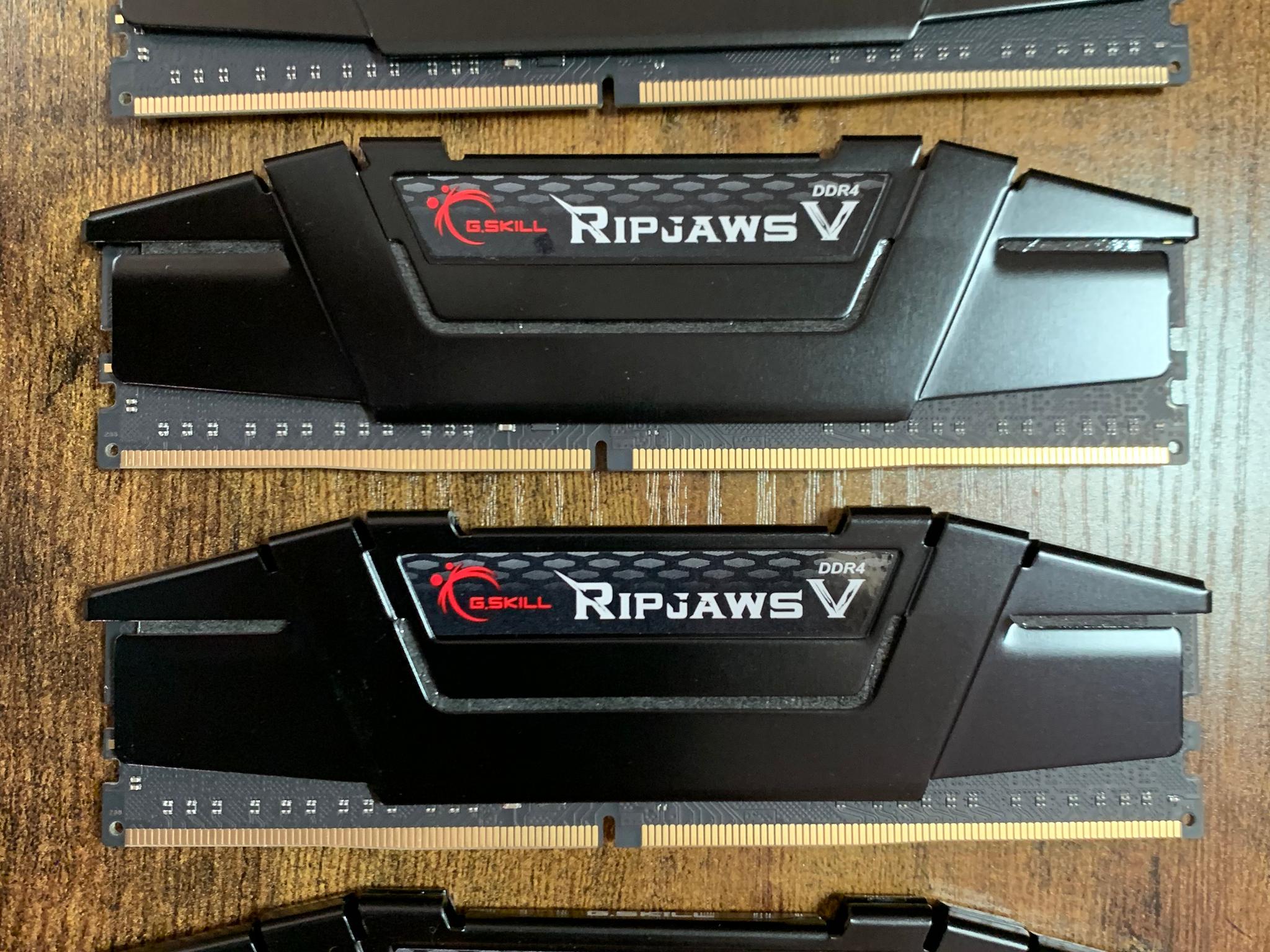 G.Skill Ripjaws 32GB (4x8GB) 3600mhz DDR4 RAM