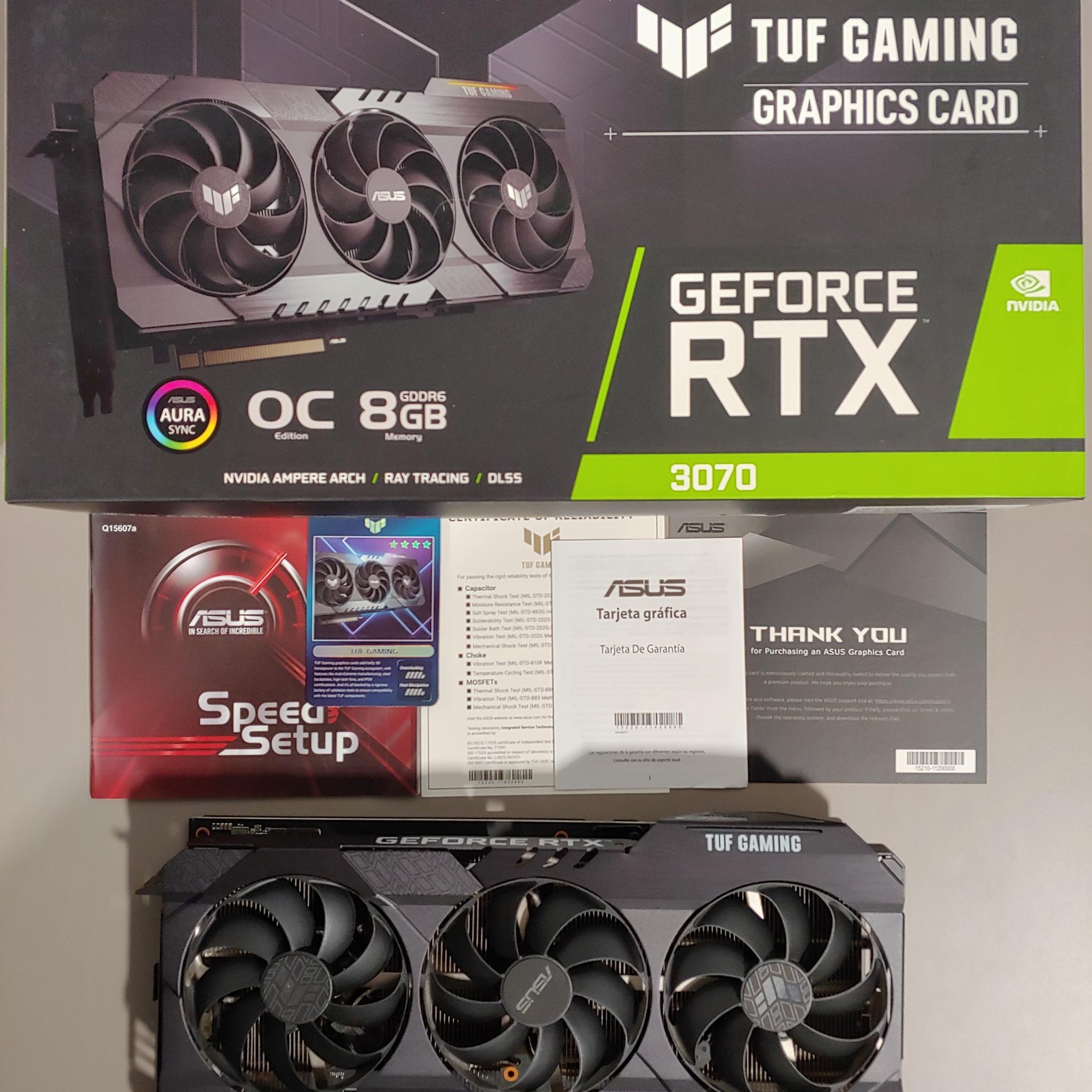 ASUS TUF GAMING OC GeForce RTX 3070