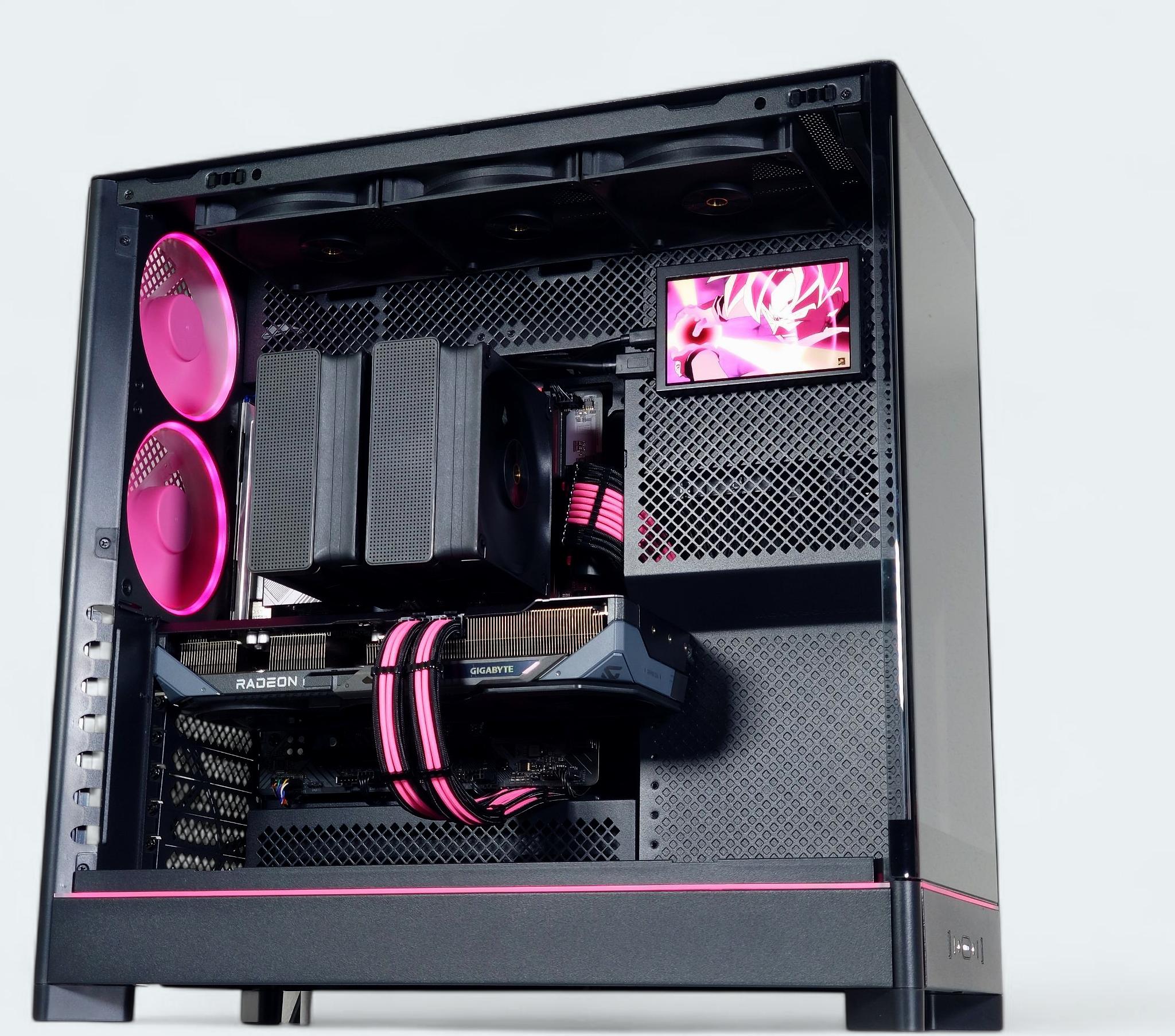 🖤🩷(500 FPS Fortnite)Gaming PC◾ AMD RX 9070 16GB◾ AMD Ryzen 7 7800X3D◾ 32GB DDR5◾ 1TB NVME