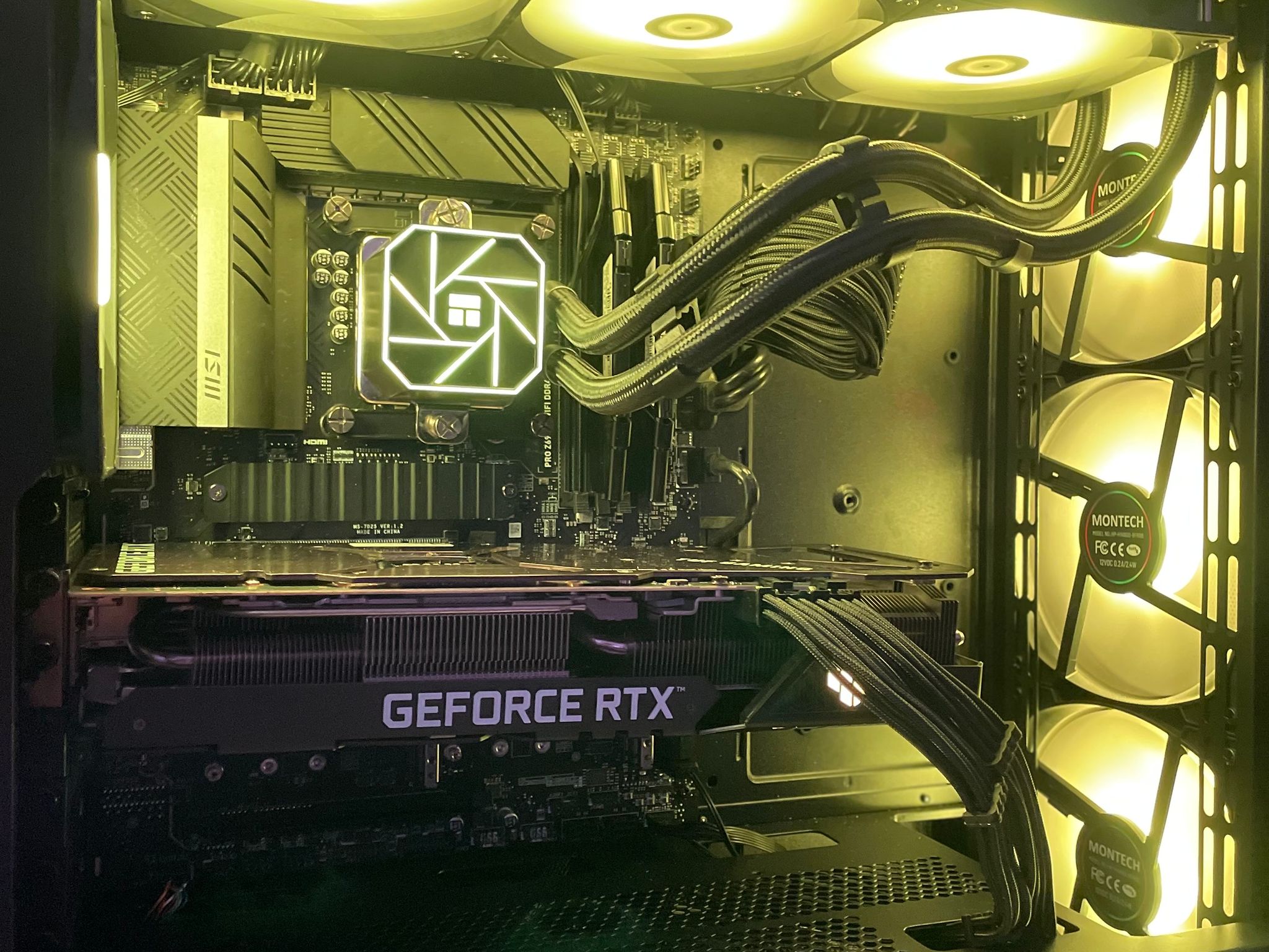 🖤🤍RTX 3080 | 12600KF | 16GB | 1TB M.2 | Windows 11 Home | BLACK Gaming PC🤍🖤