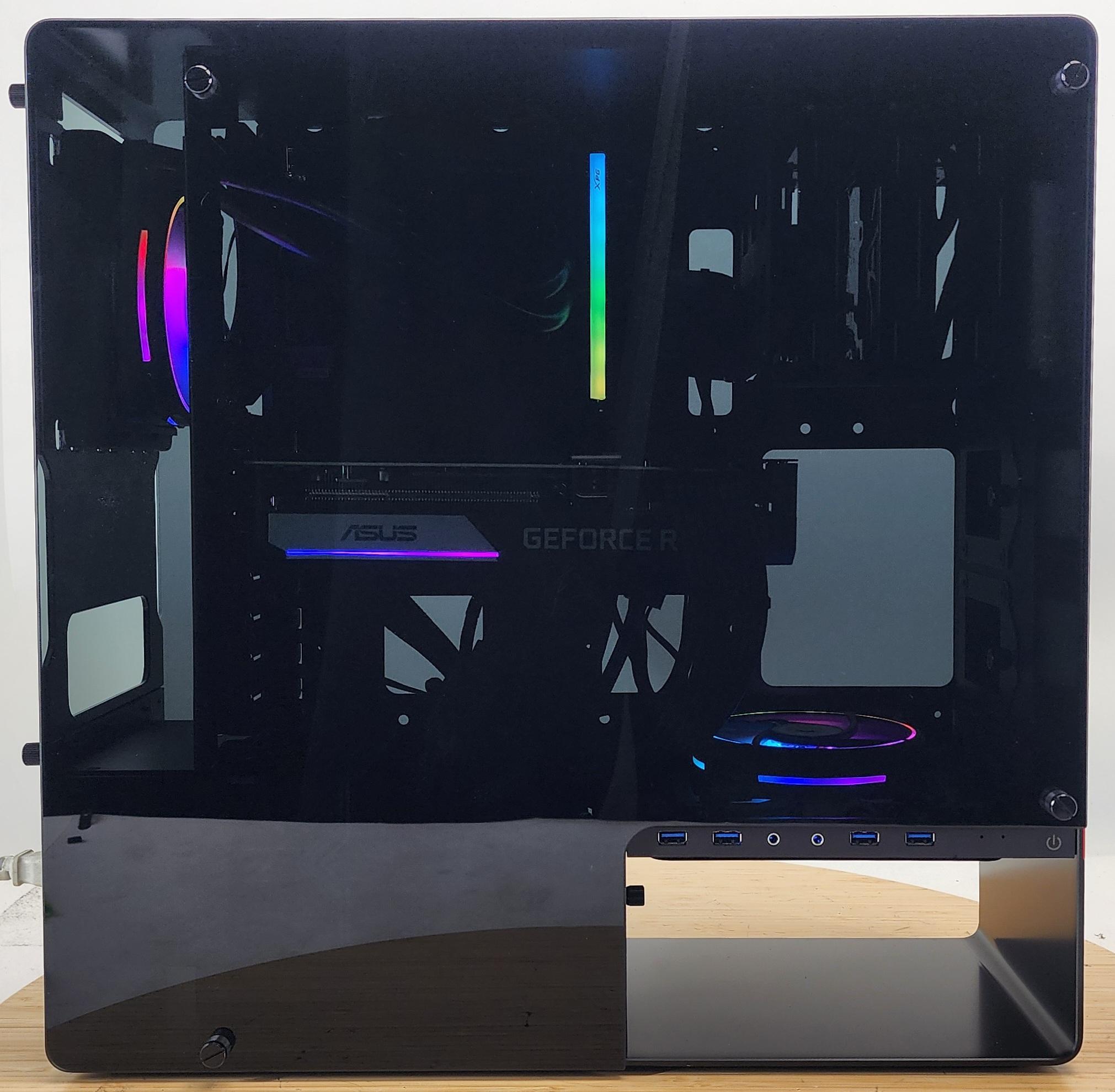 Gaming PC Ryzen 5 9600X 16GB RAM 240GB SSD + 2TB HDD RTX 3070 8GB Win11 Computer