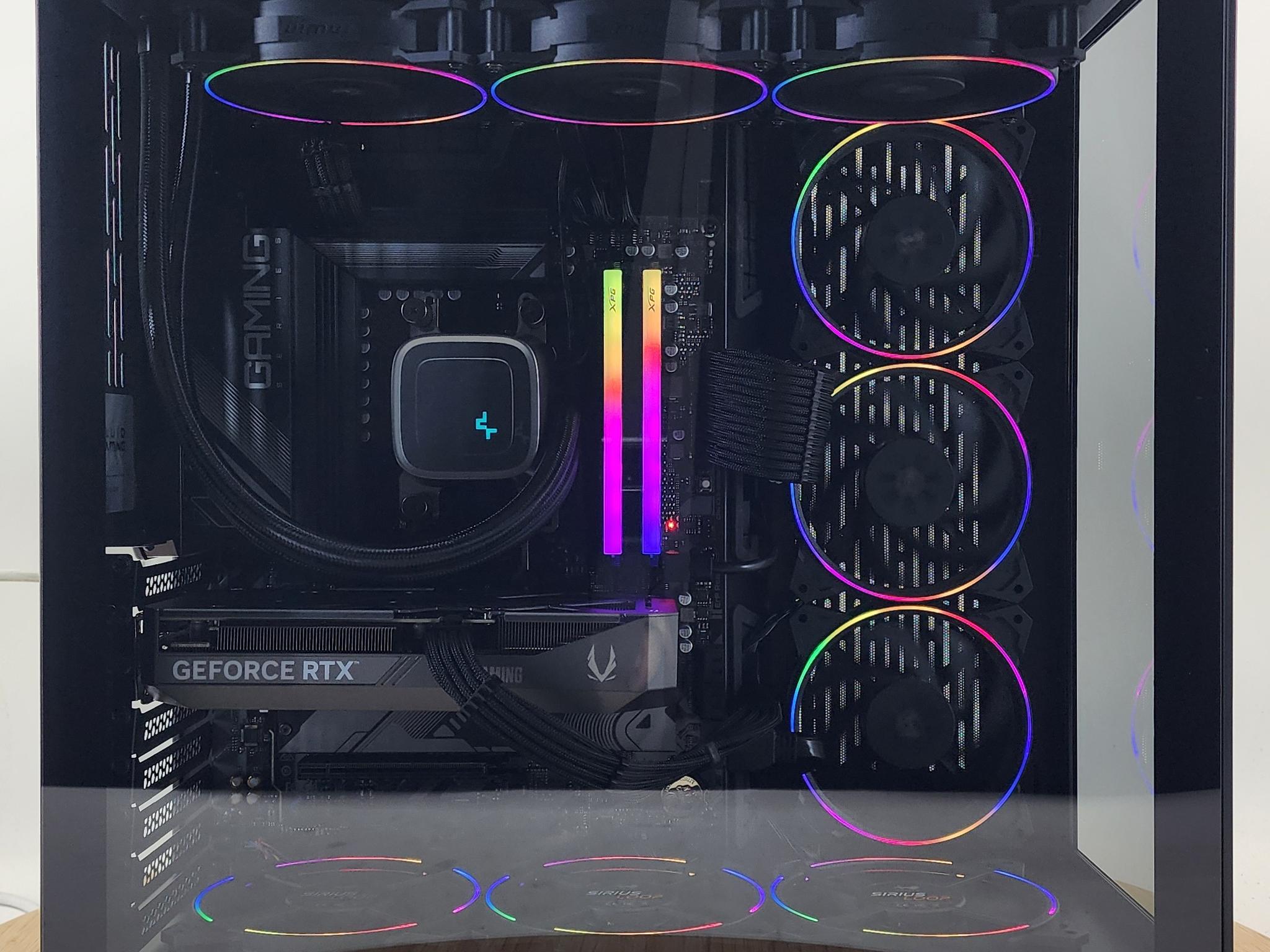 Gaming PC Ryzen 7 9700X 32GB RAM 1TB SSD RTX 5060 Ti  16GB Windows 11 Computer