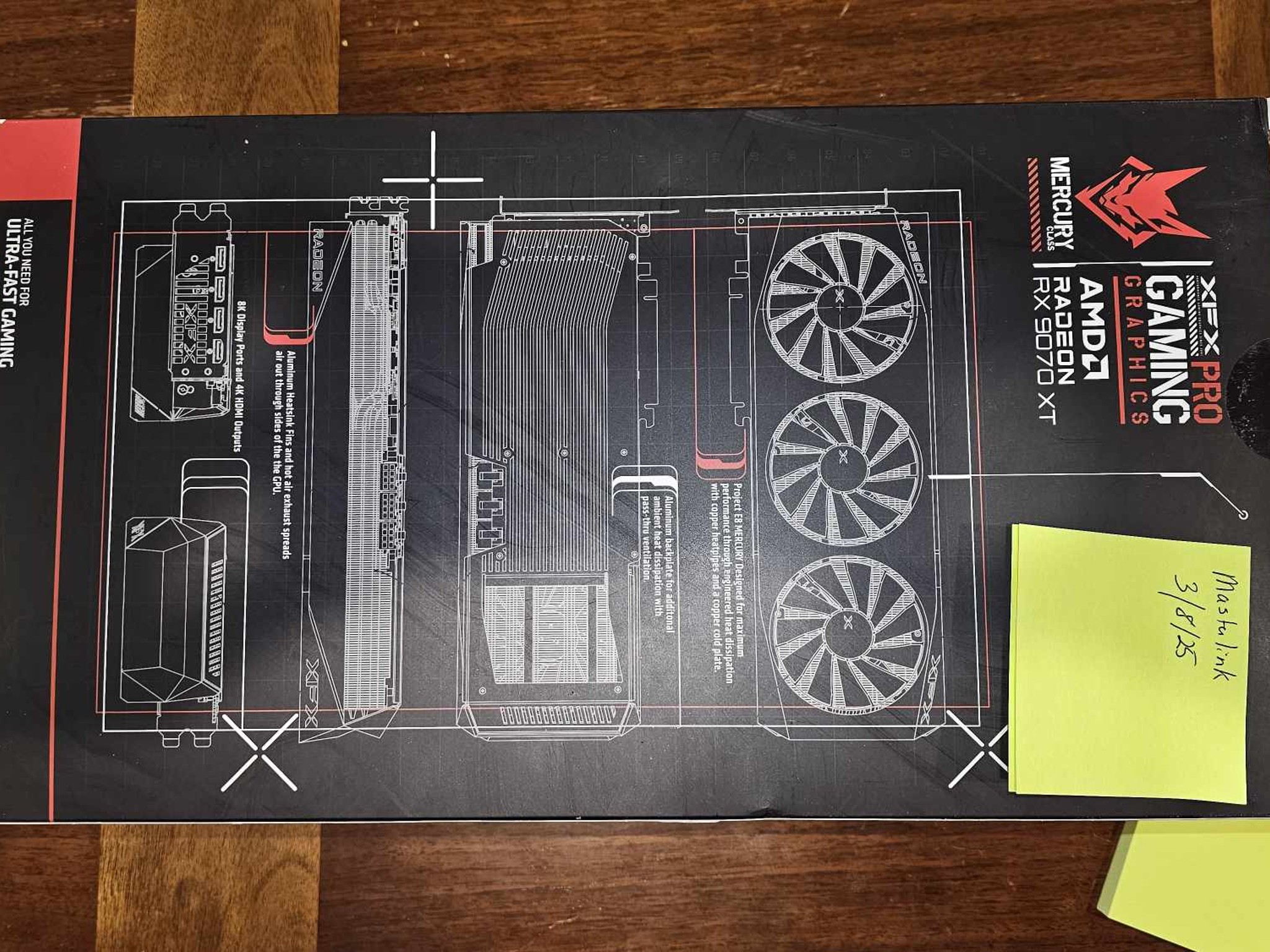 XFX Mercury AMD Radeon RX 9070XT OC