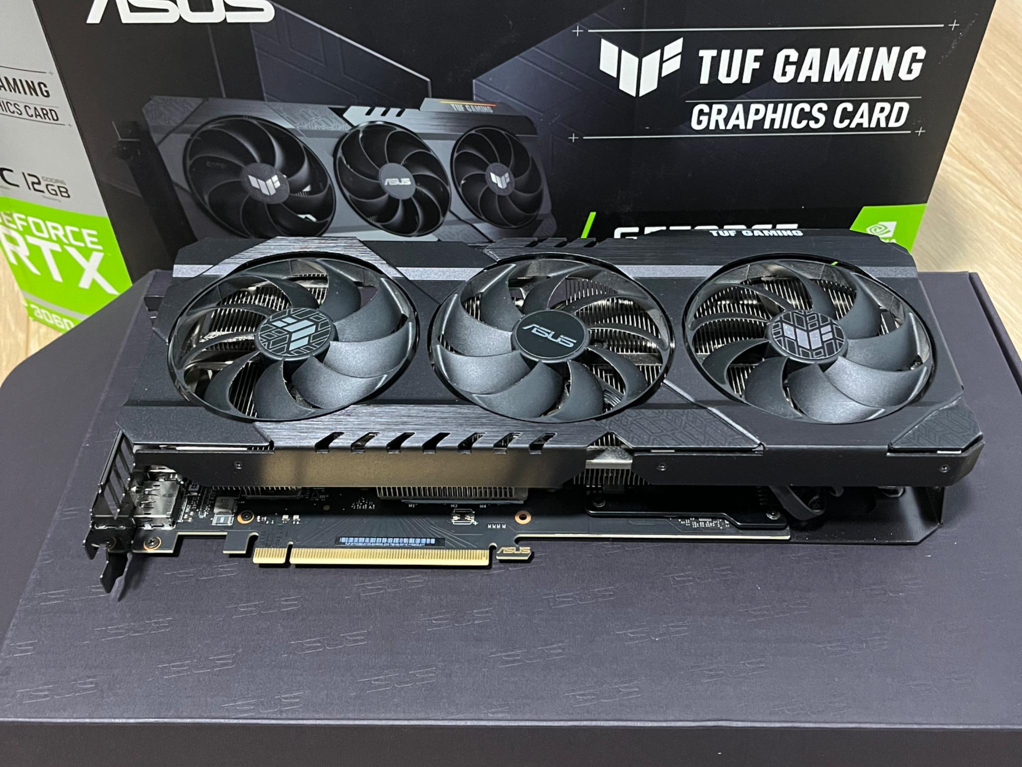 ASUS TUF NVIDIA RTX 3060  OC 12 GB