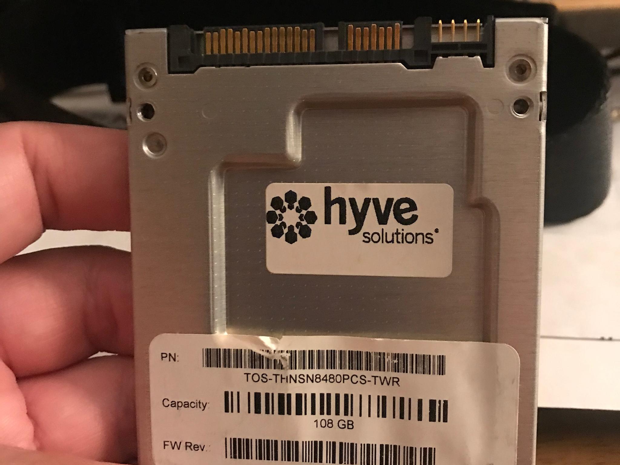 Toshiba 480gb SSD