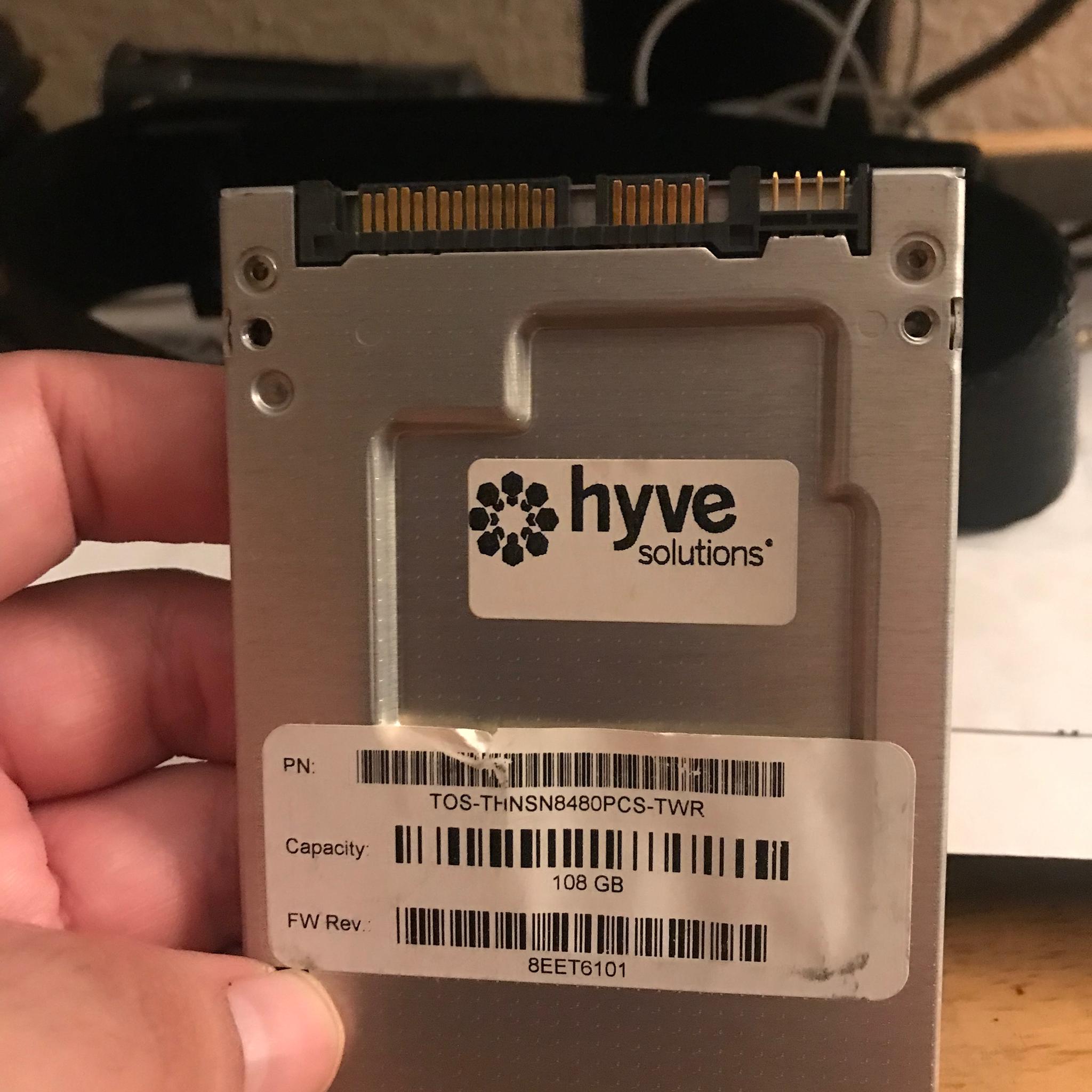 Toshiba 480gb SSD