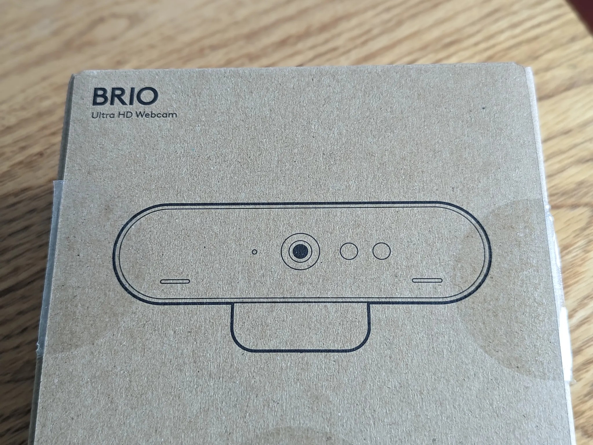 Logitech Brio 4K Webcam, Ultra 4K HD, Noise-Canceling mic, Auto Light Correction, Wide Field of View