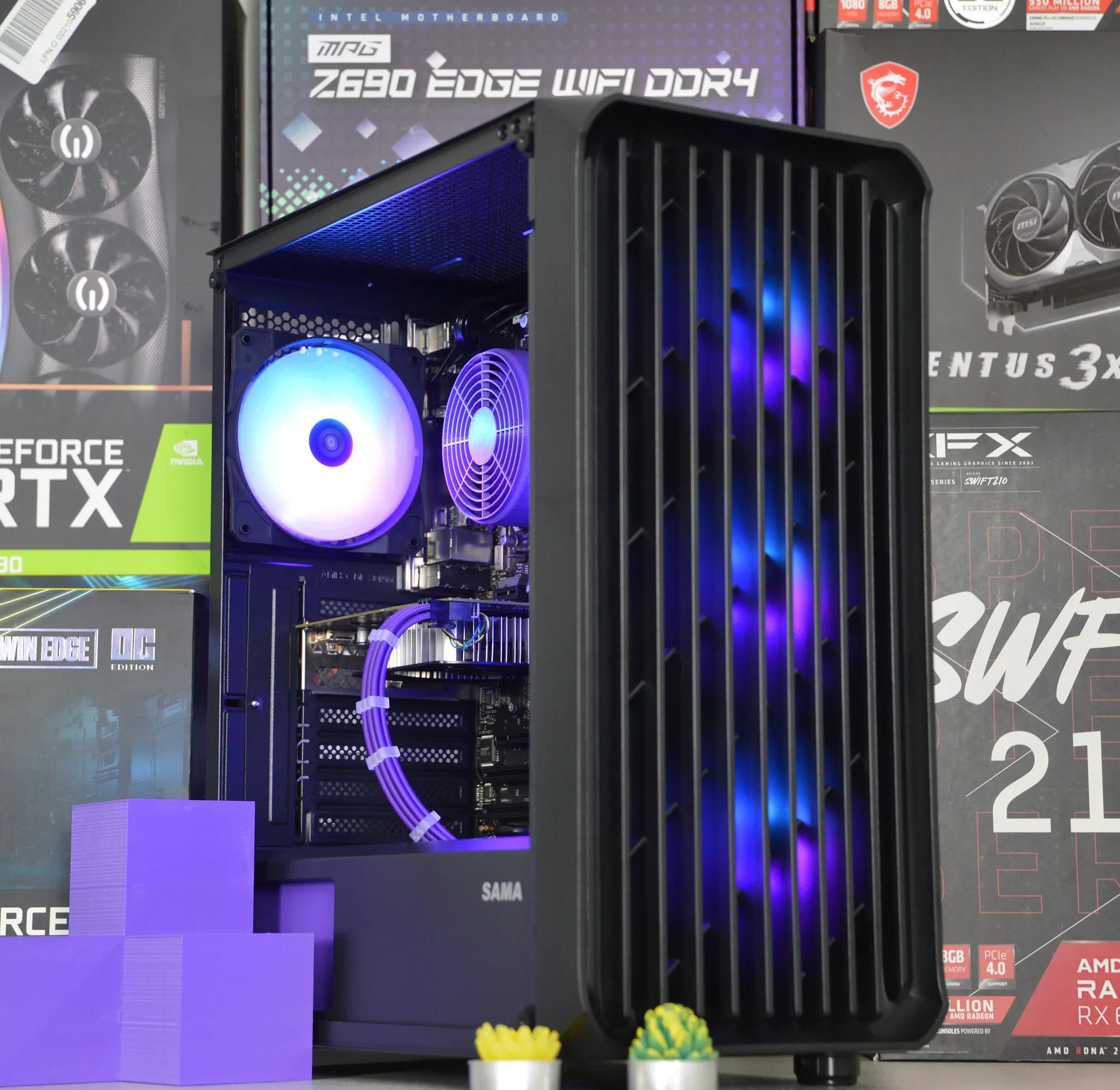 ⚫🟣| GTX 1060 | INTEL i5-8400 | 16GB DDR4 RAM | 1TB NVME SSD | Royal Darkness |