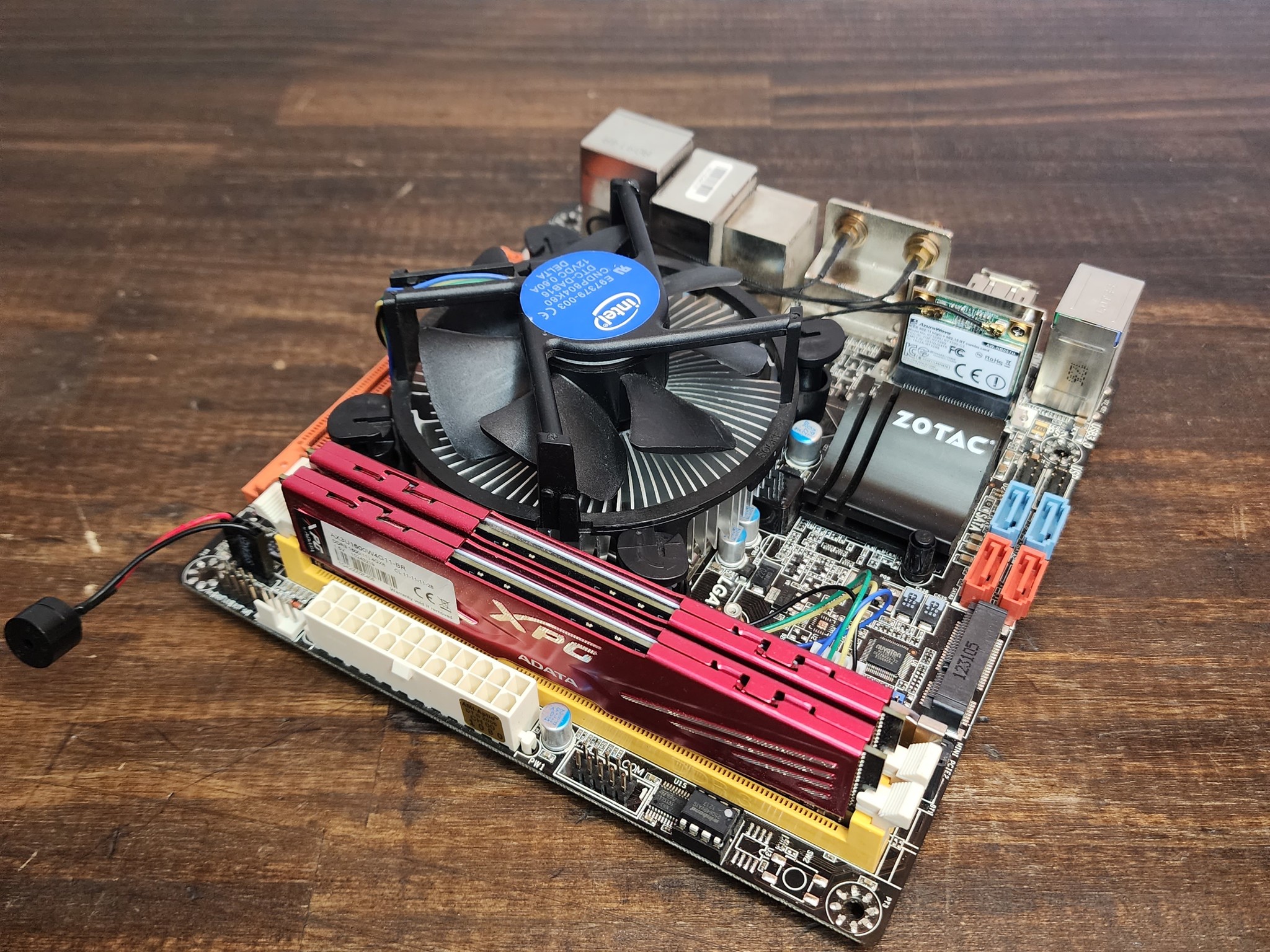 CPU + Motherboard + RAM + Cooler Combo