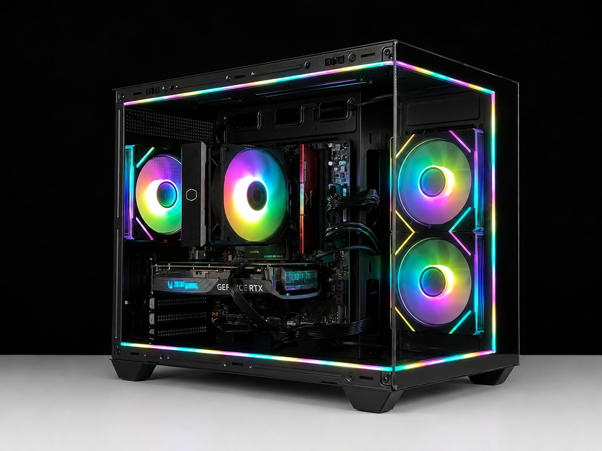 🌟 SPECTRAL Gaming PC | RTX 4060 Ti | Ryzen 7 7700 | 16GB RAM | 2TB NVME | WiFi & BT | FREE SHIP