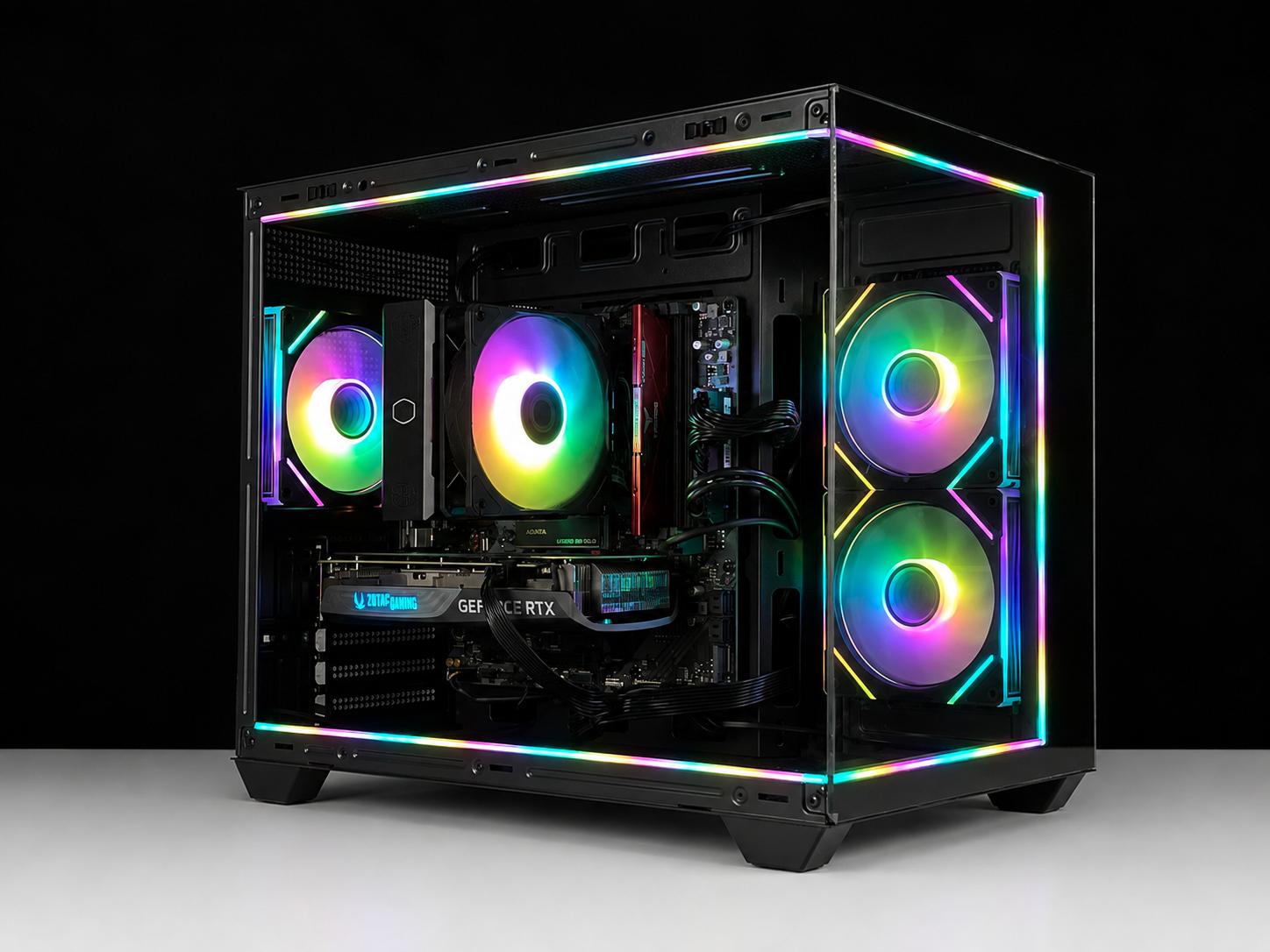 🌟 SPECTRAL Gaming PC | RTX 4060 Ti | Ryzen 7 7700 | 16GB RAM | 2TB NVME | WiFi & BT | FREE SHIP