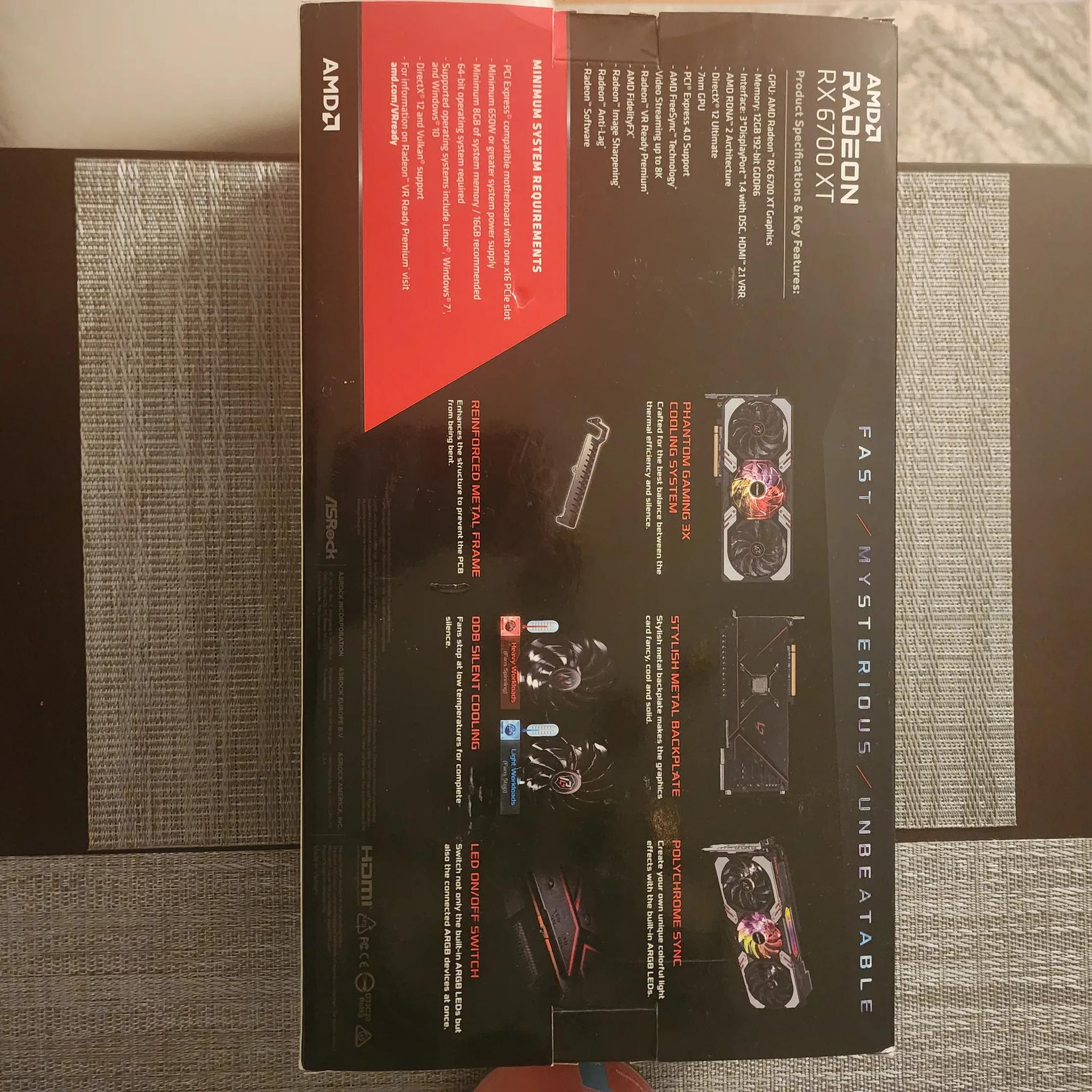 asrock 6700xt 310 obo