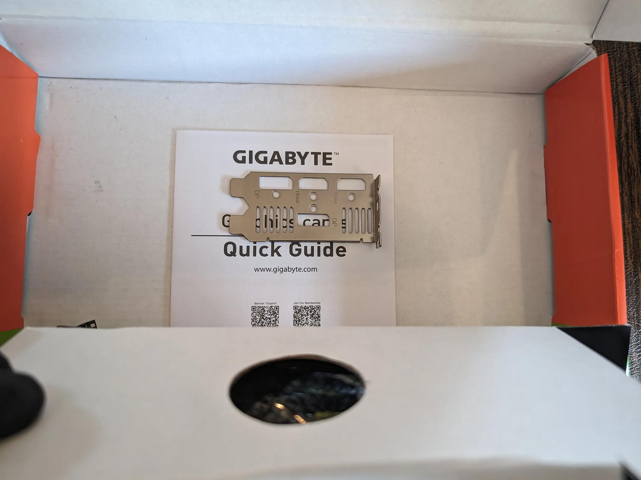 Gigabyte Nvidia GeForce RTX 4060 OC Low Profile 8G - USED Like New