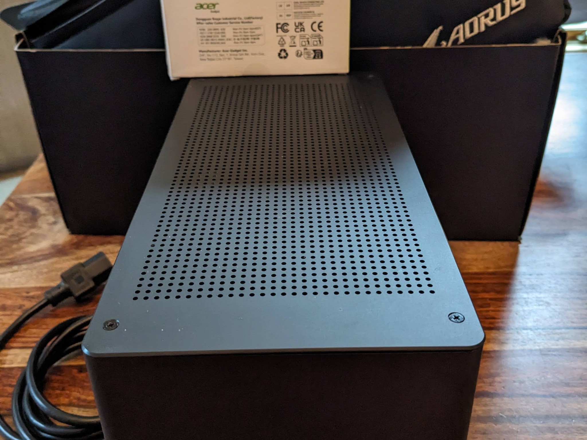 Instant Upgrade-AORUS MASTER Rev 2.0 GeForce RTX 3080 10GB Gaming Box-IOB w/Thunderbolt cable